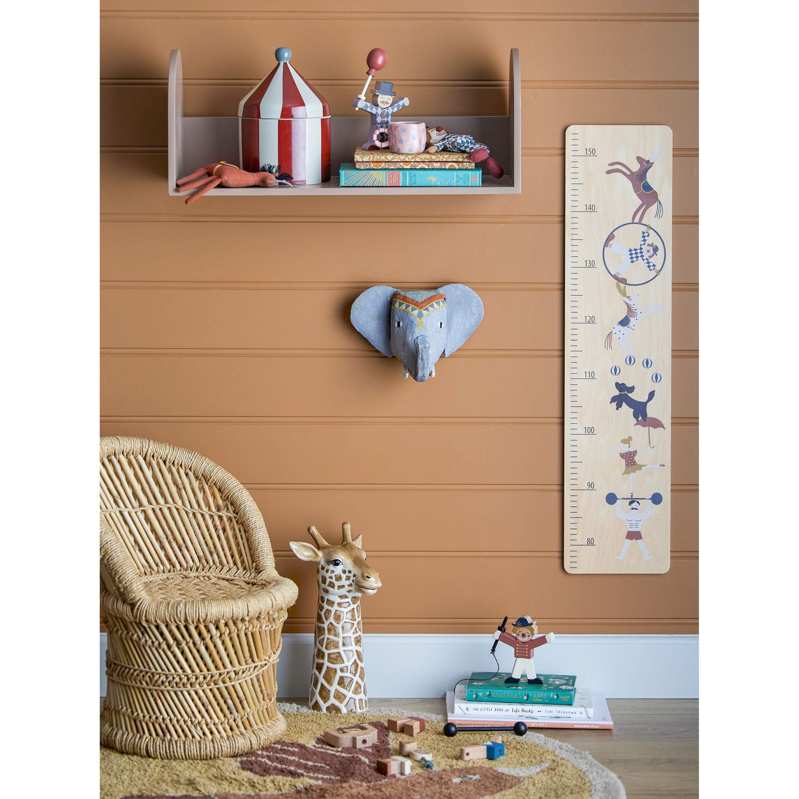 Bloomingville Mini Alazar Deco Vas, Brun, Keramik