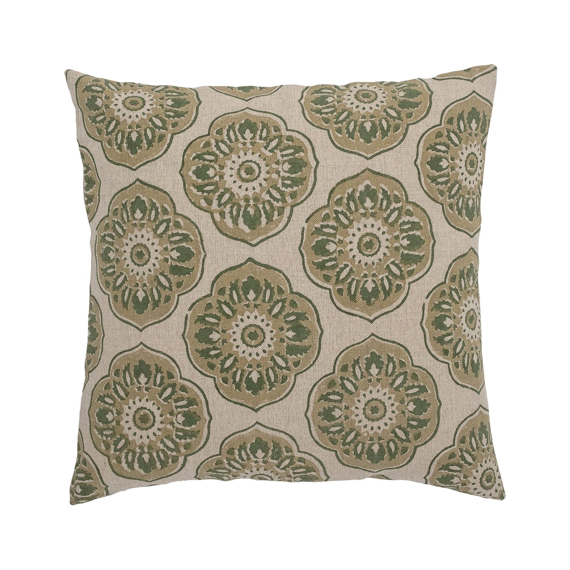 Creative Collection Nicolina Kudde, Grön, Linne