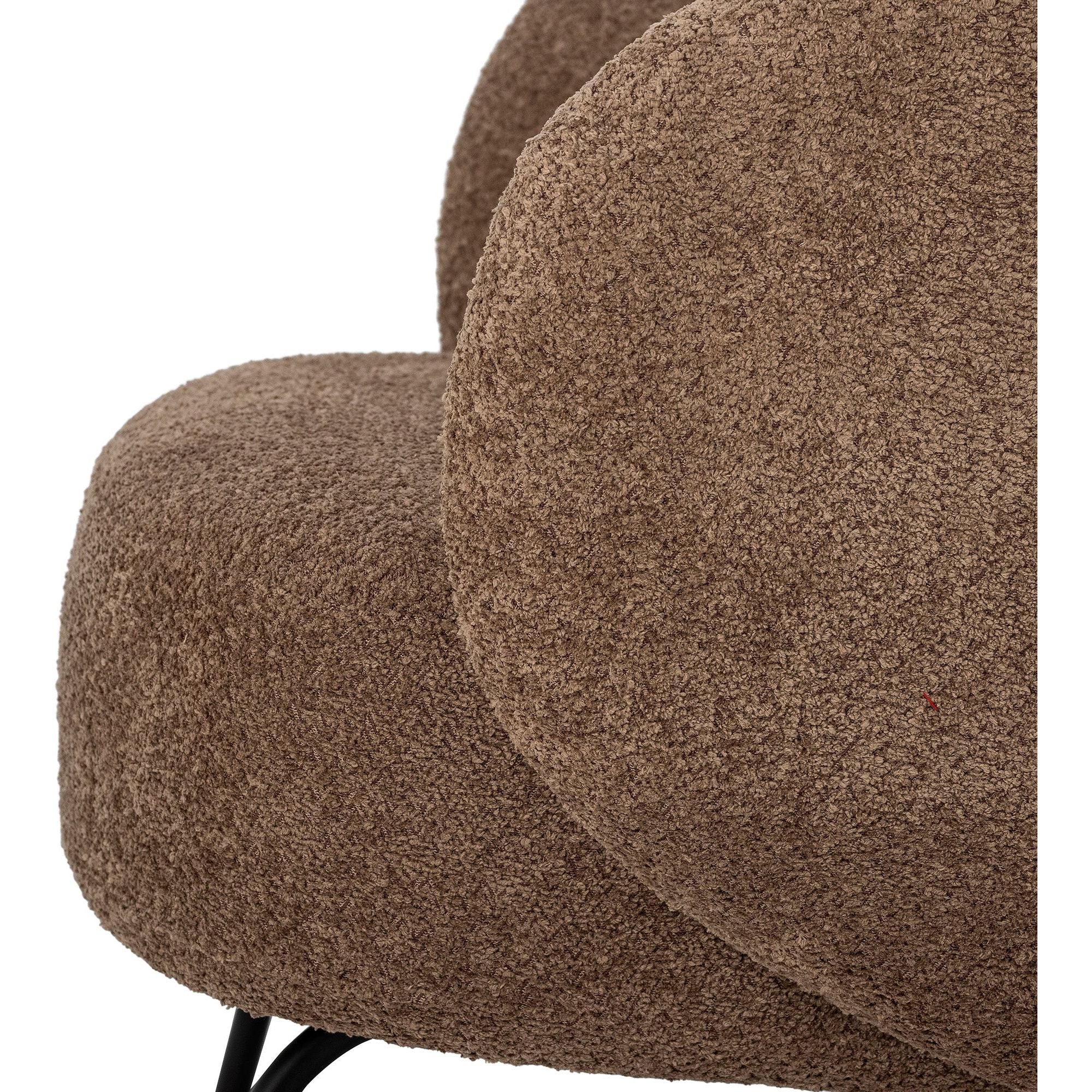 Bloomingville Harry Loungestol, Brun, Polyester