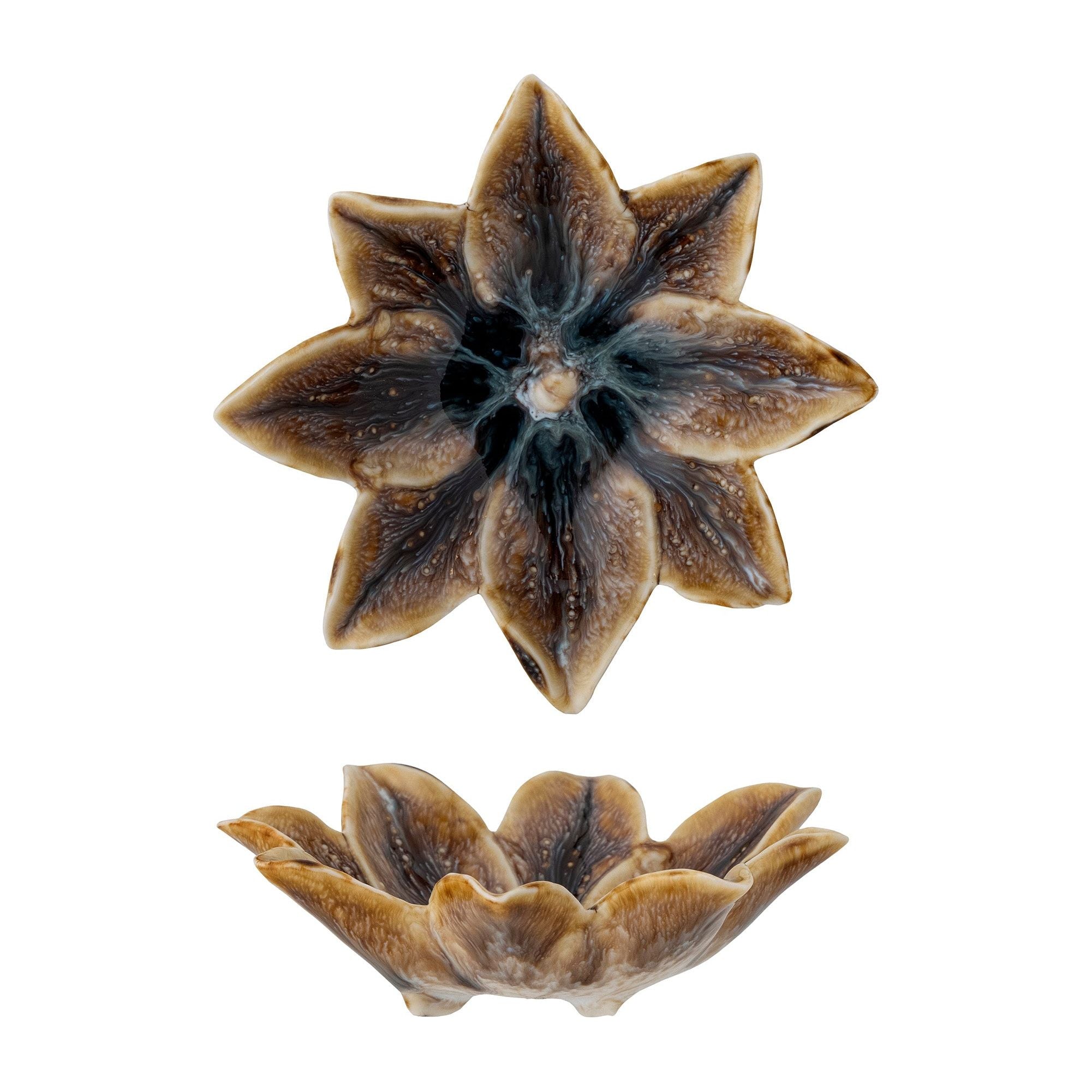 Creative Collection Mansha Skål, Brun, Stengods