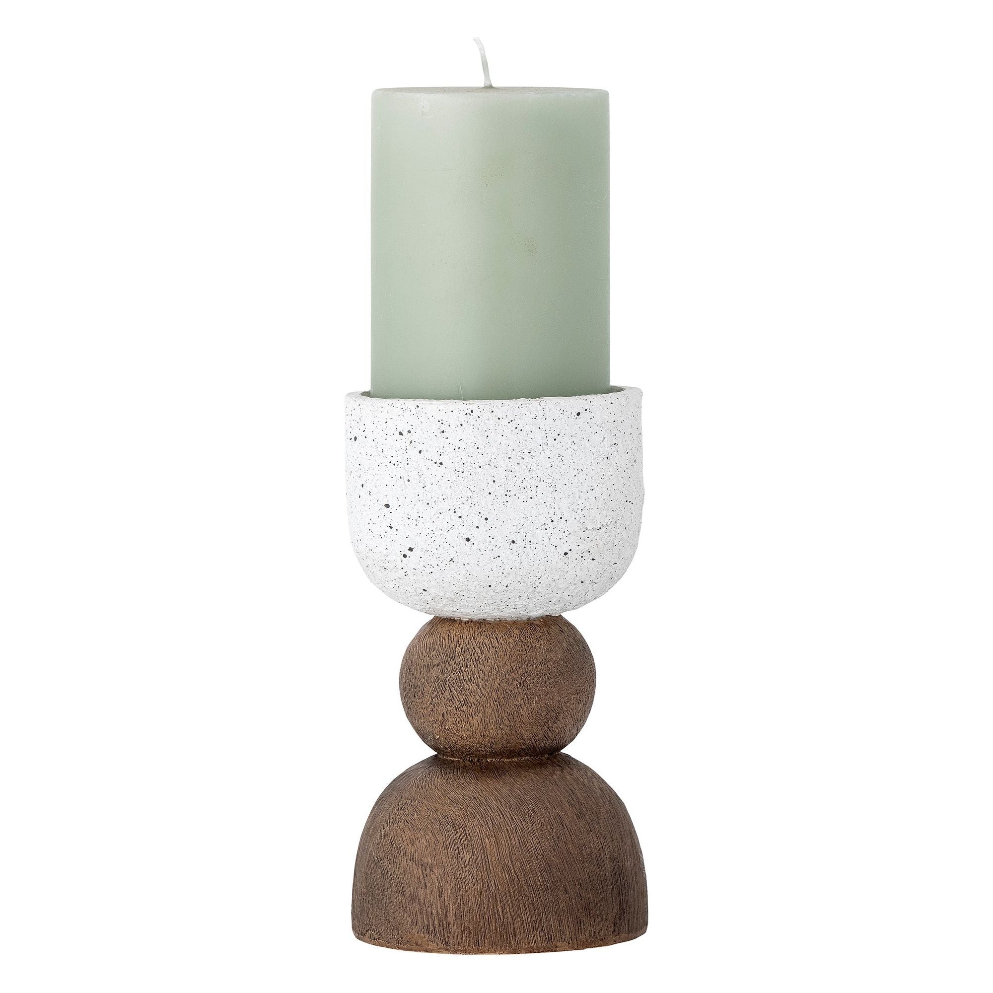 Creative Collection Marjun Värmeljushållare, Brun, Polyresin