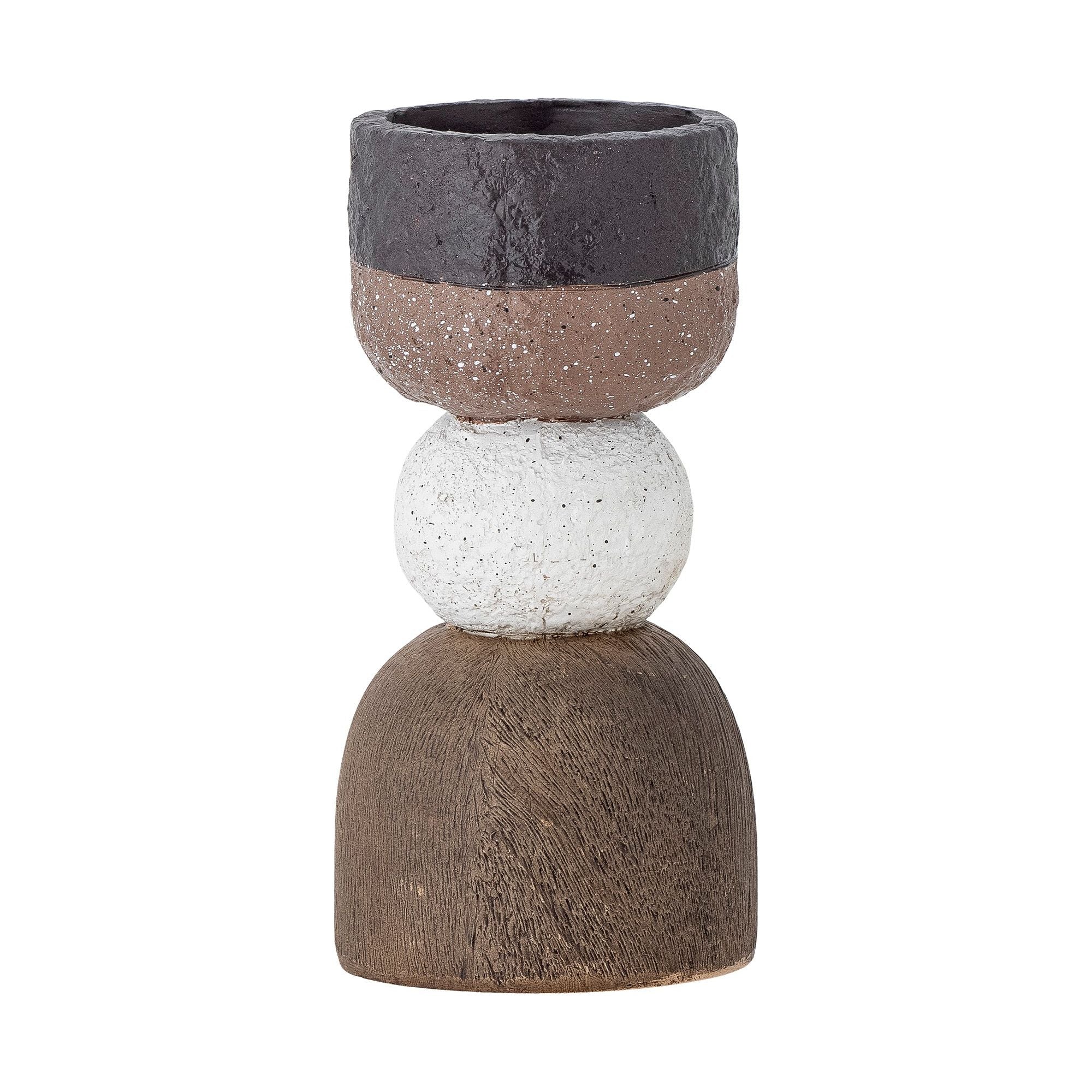 Creative Collection Marjun Votivljus, Brun, Polyresin