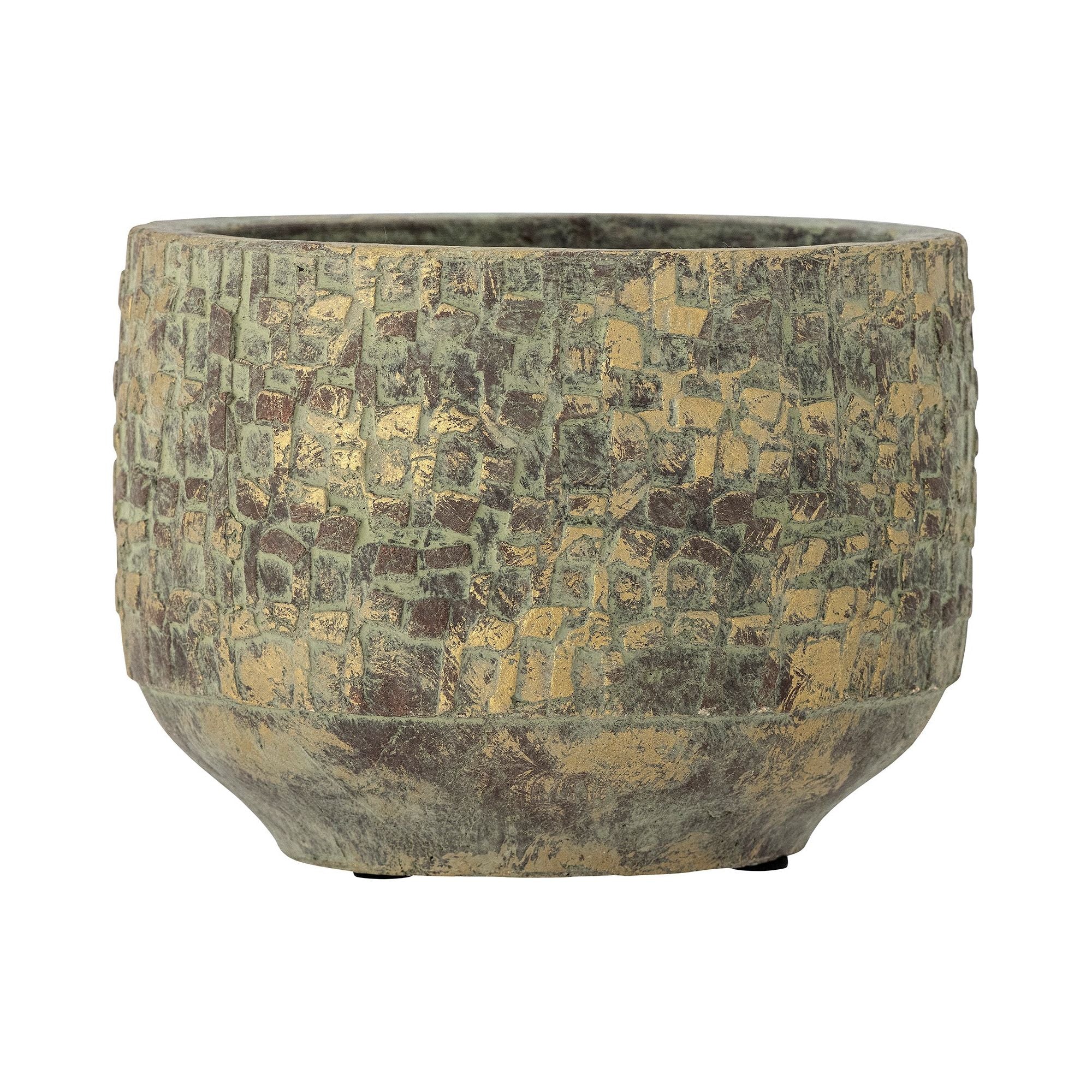 Creative Collection Mawi Deco Blomkruka, Grön, Terrakotta