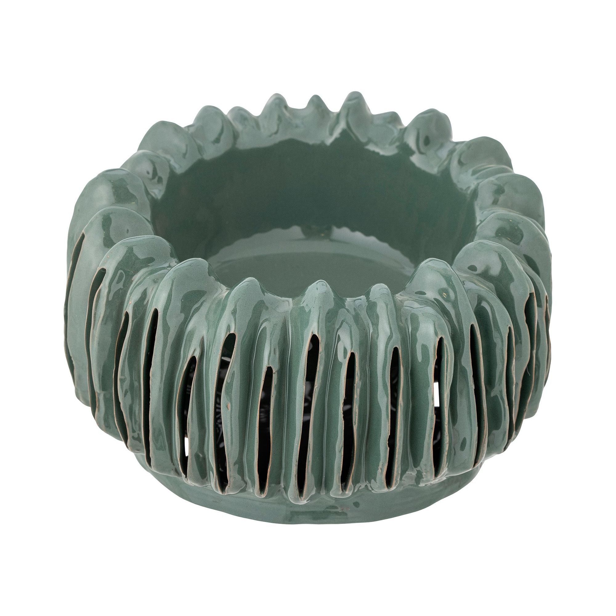 Creative Collection Mavel Blomkruka, Grön, Stengods