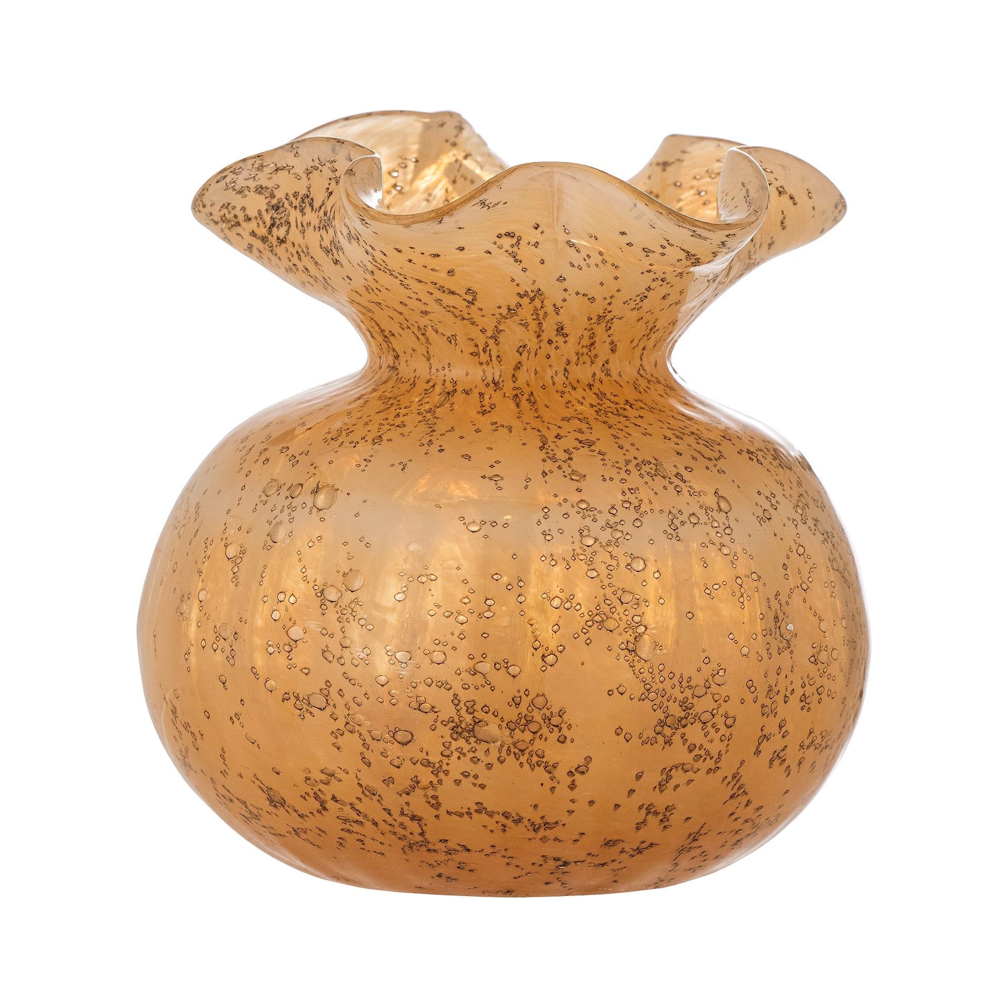 Creative Collection Thebe Vas, Orange, Glas
