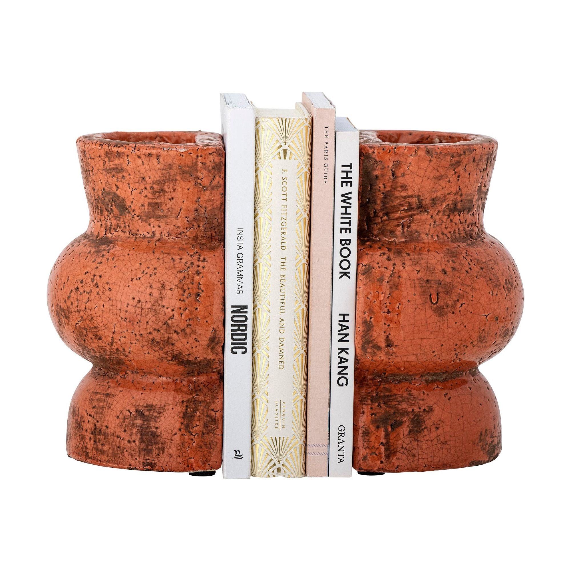 Creative Collection Maiza Bokstöd, Orange, Terrakotta