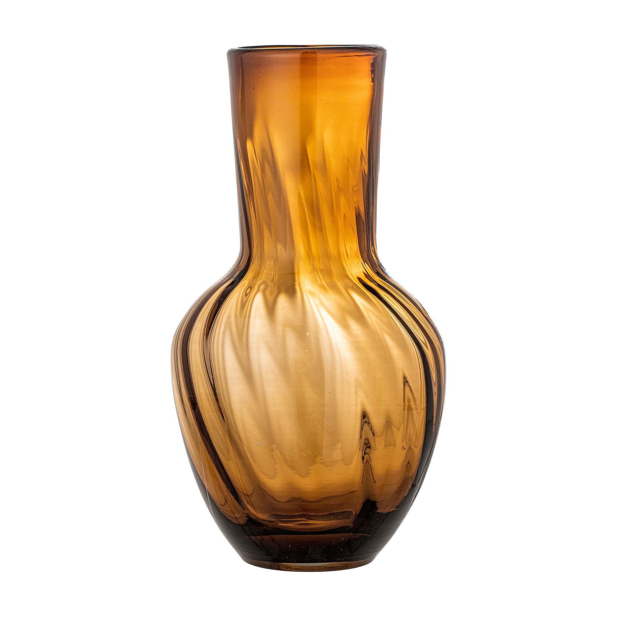 Creative Collection Saiqa Vas, Brun, Glas