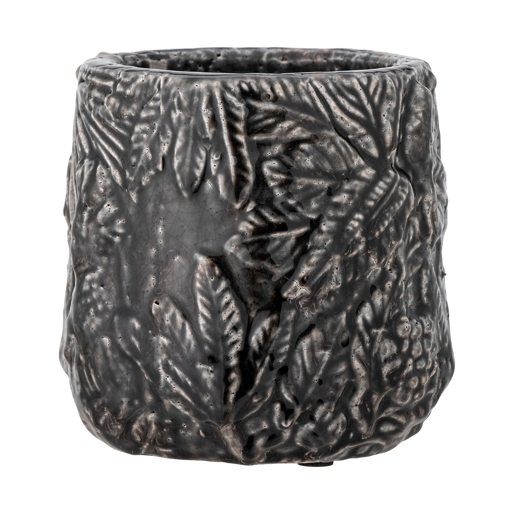 Creative Collection Nikou Deco Blomkruka, Svart, Terrakotta