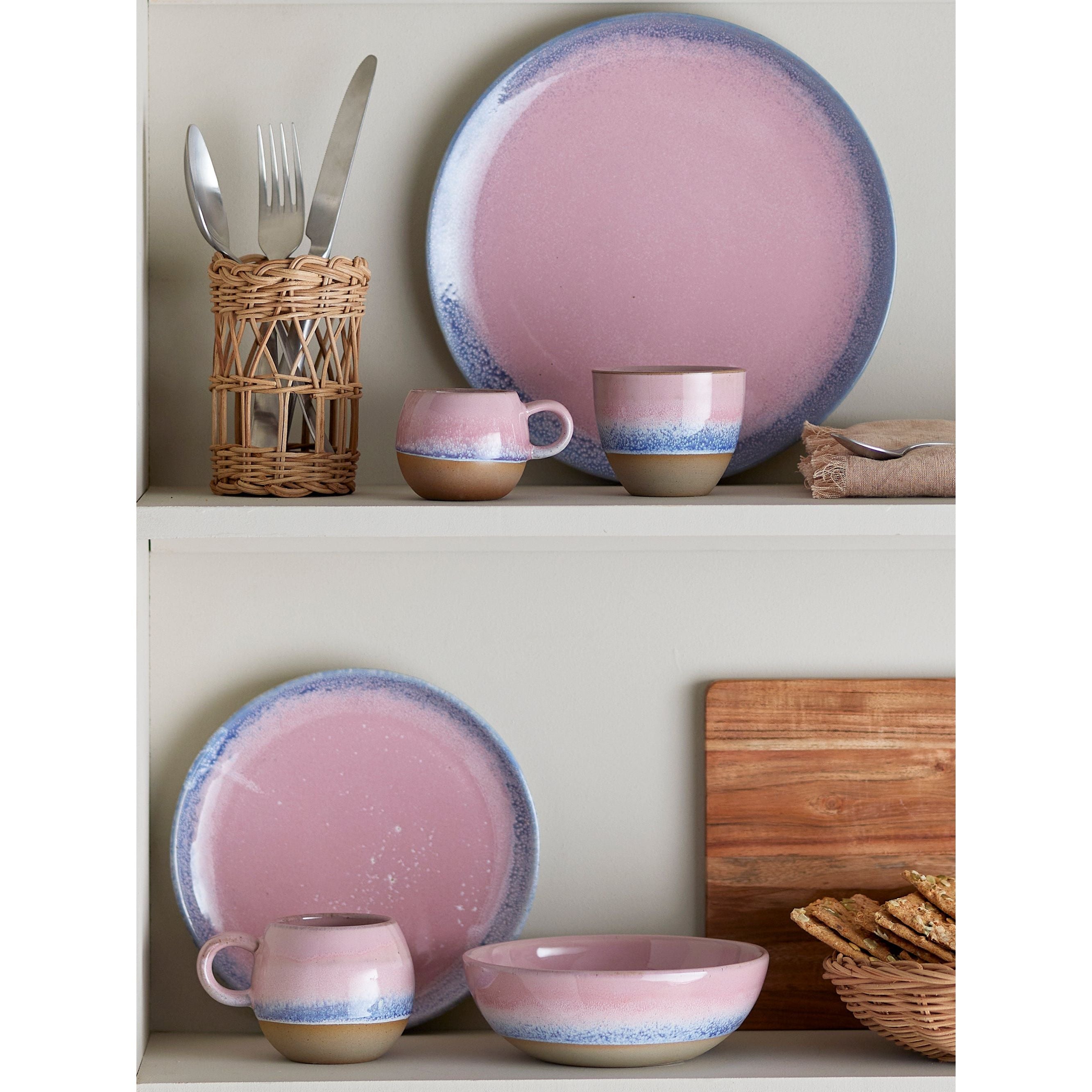 Bloomingville Paula Kopp, Rosa, Stengods