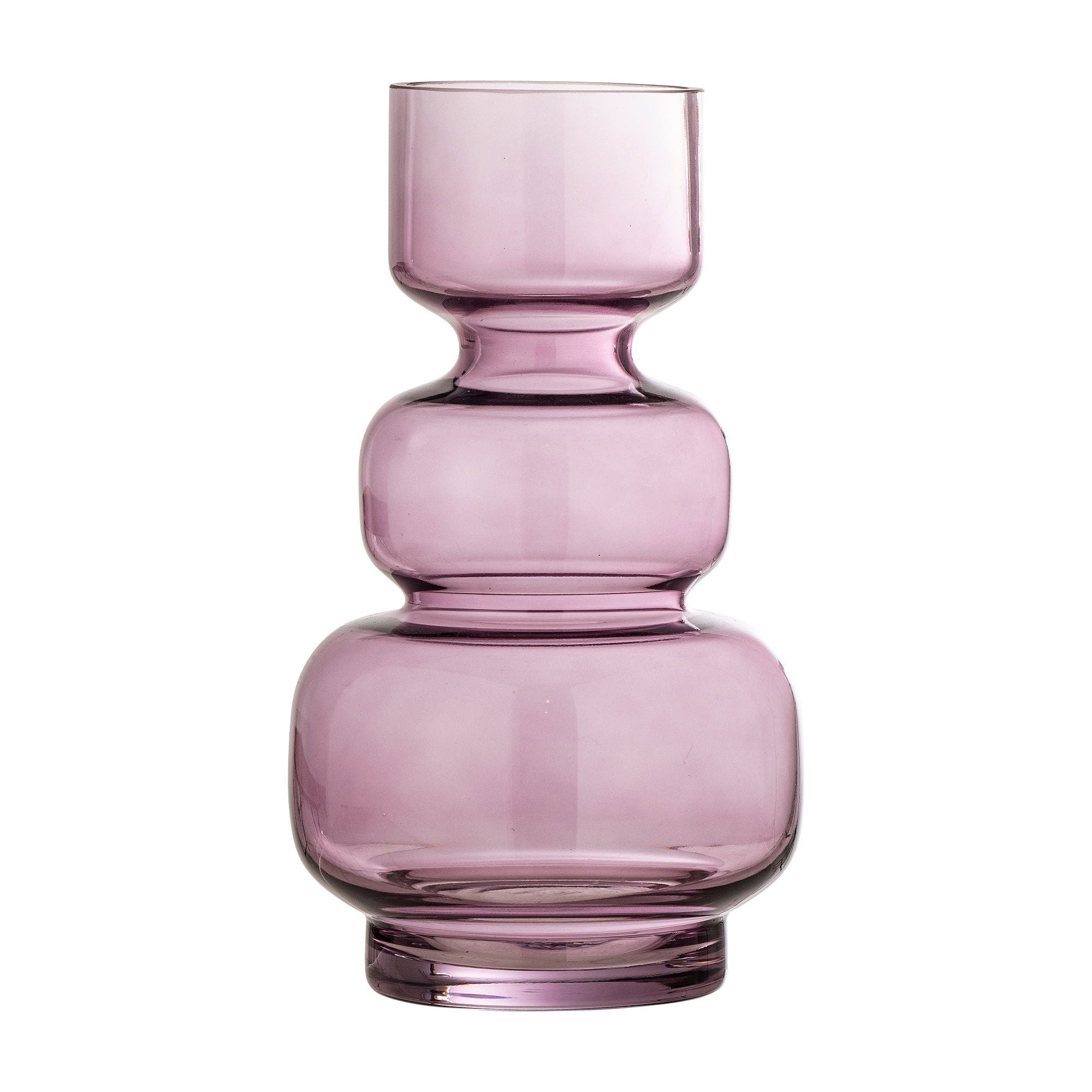 Bloomingville Johnson Vas, Lila, Glas