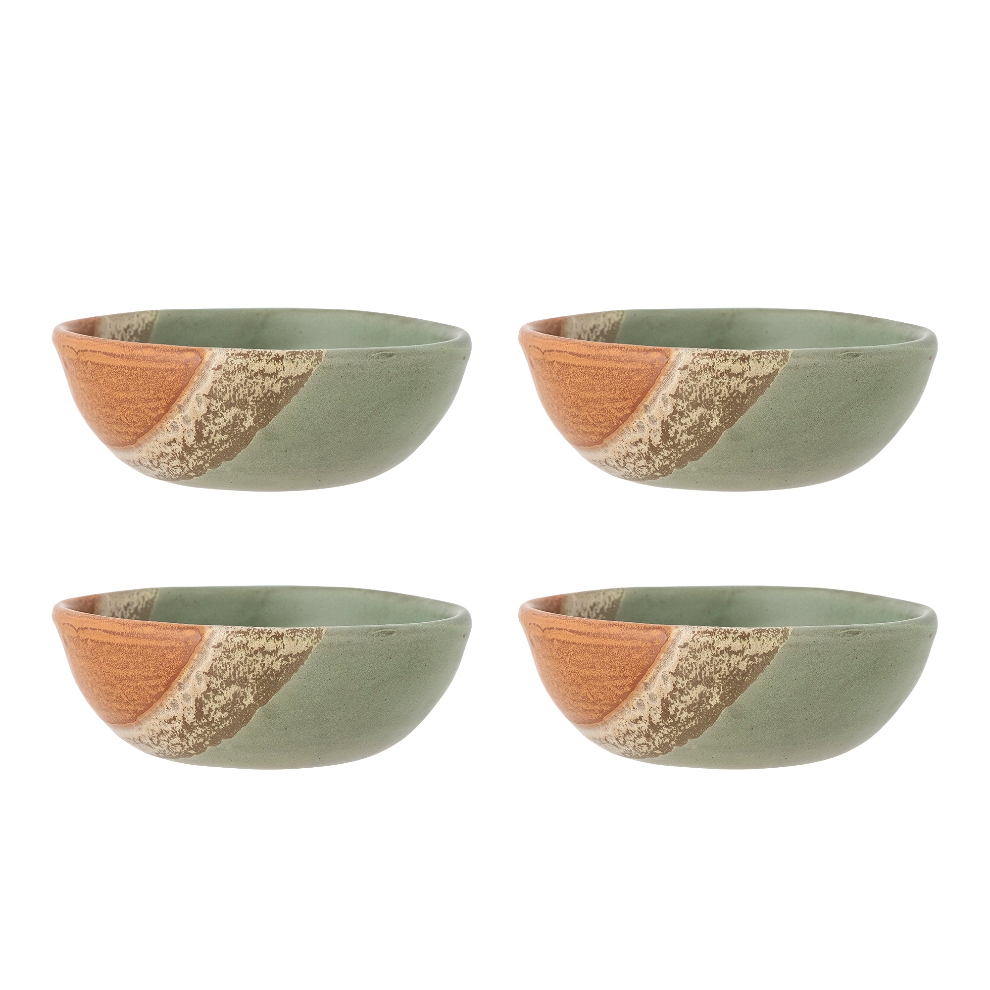 Bloomingville Paula Bowl, Multipack, Grön, Stengods