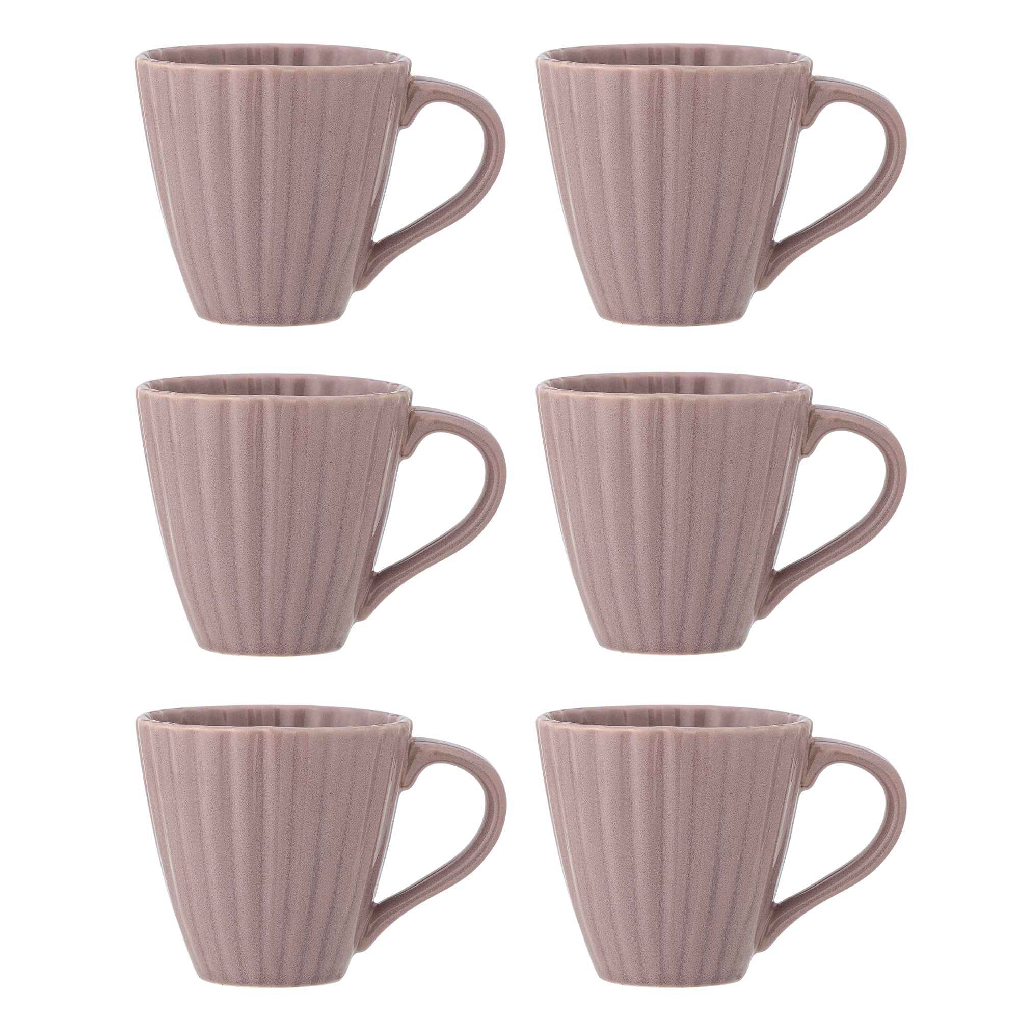 Bloomingville Latina Mugg. Flerpack, Rosa, Stengods