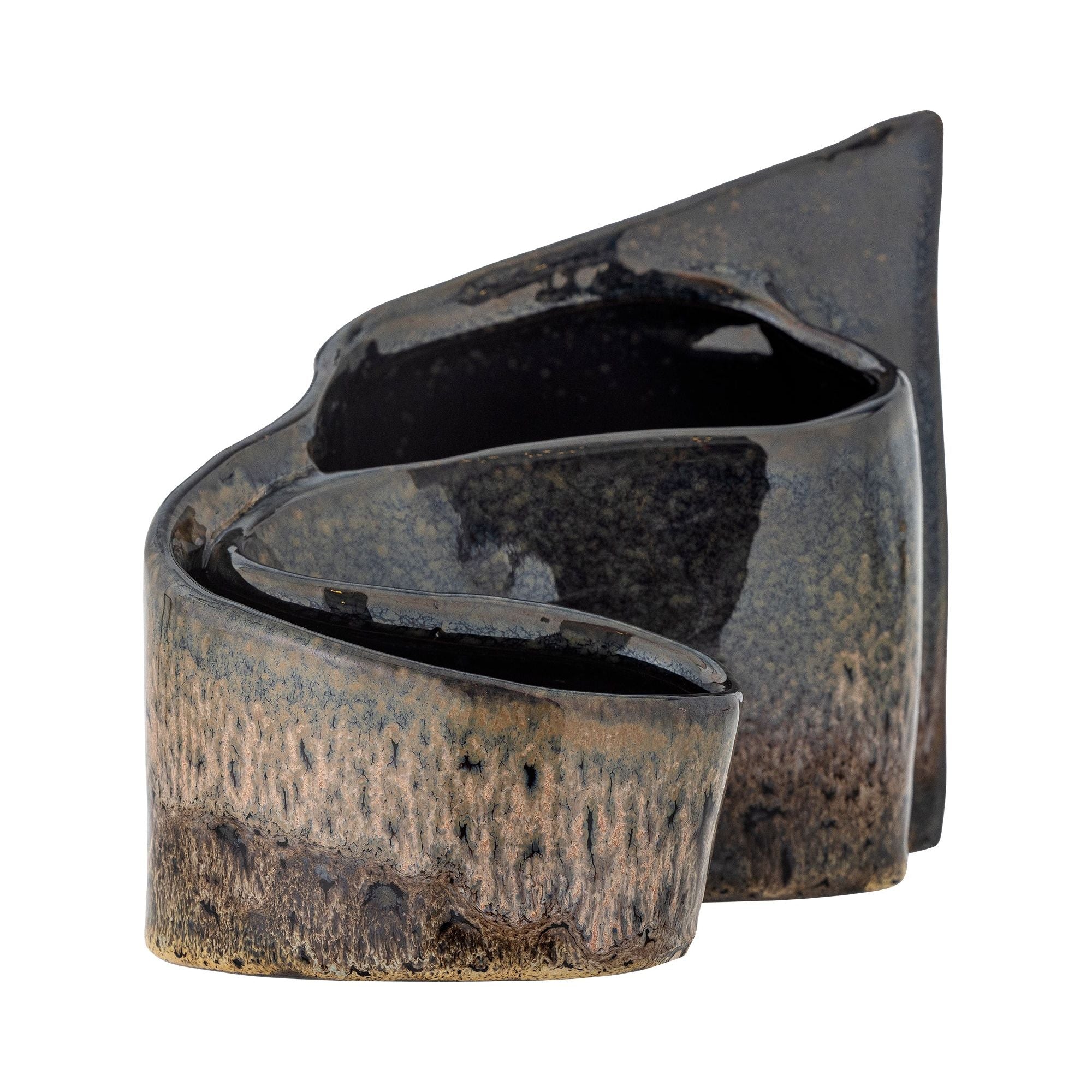 Creative Collection Phil Deco, Brun, Stengods