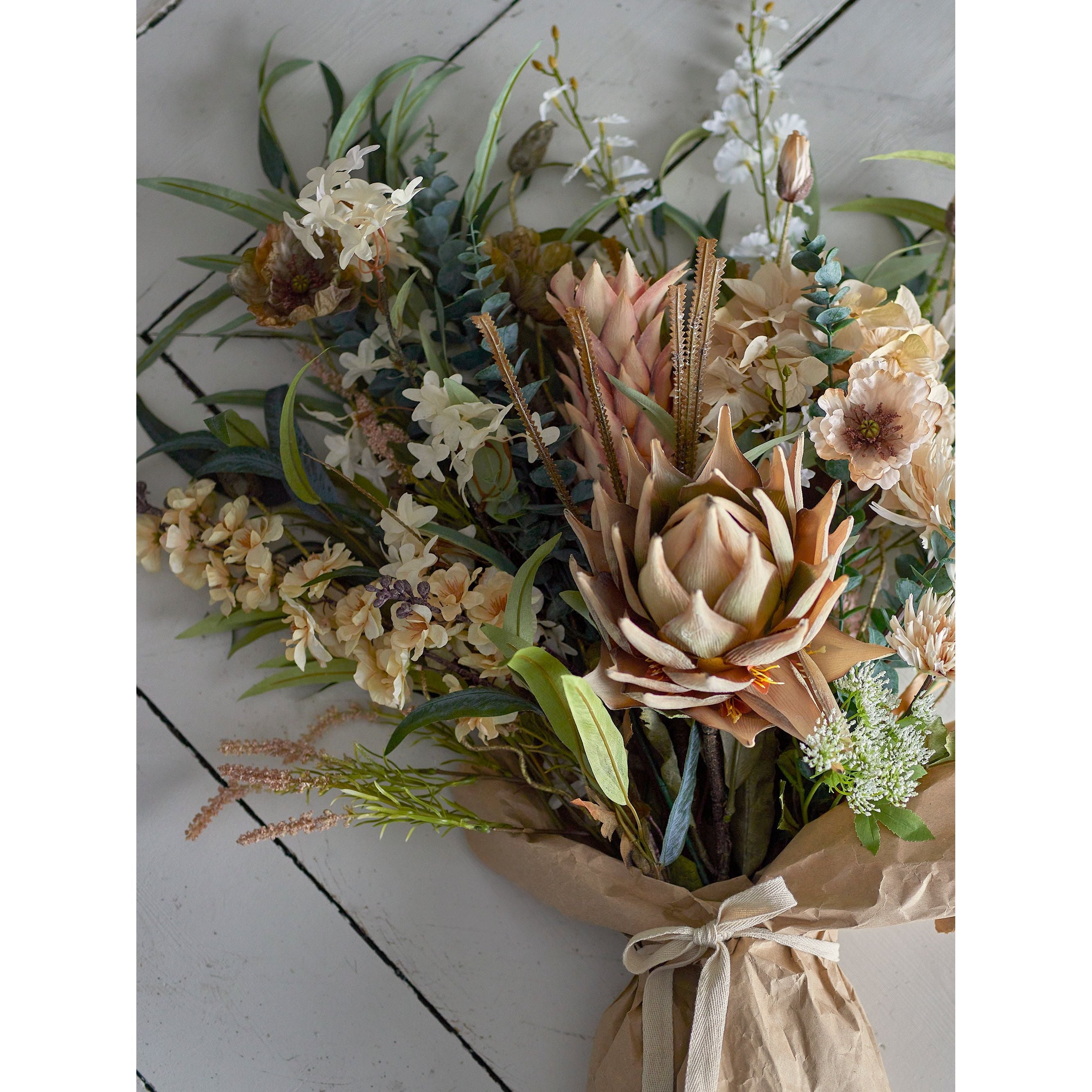 Bloomingville Protea Stjälk, Natur, Konstgjorda Blommor