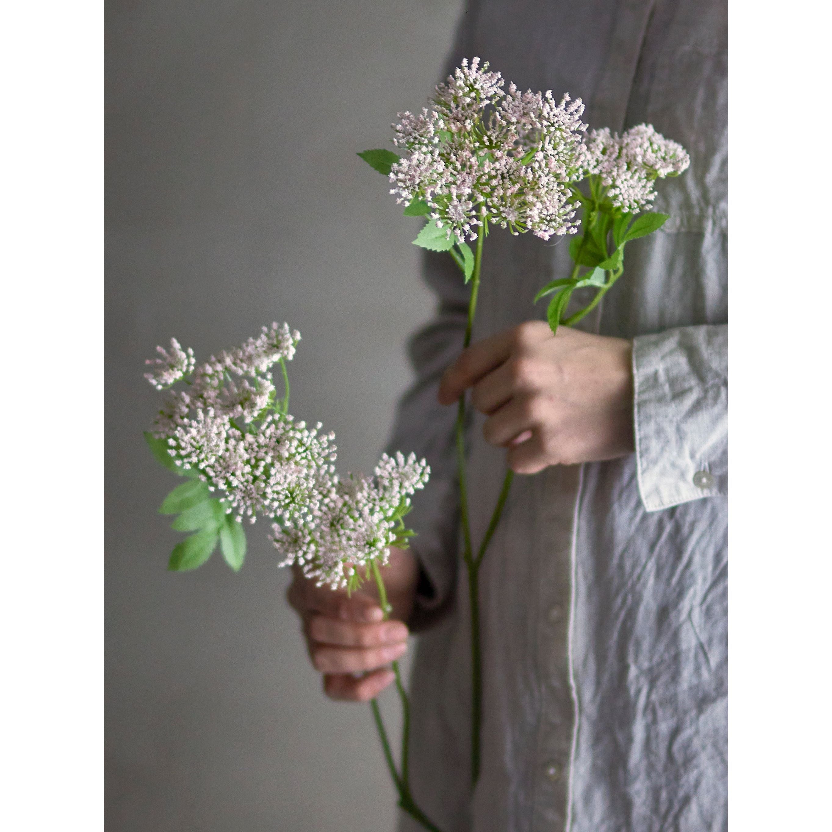 Bloomingville Fennel Stjälk, Ros, Konstgjorda Blommor