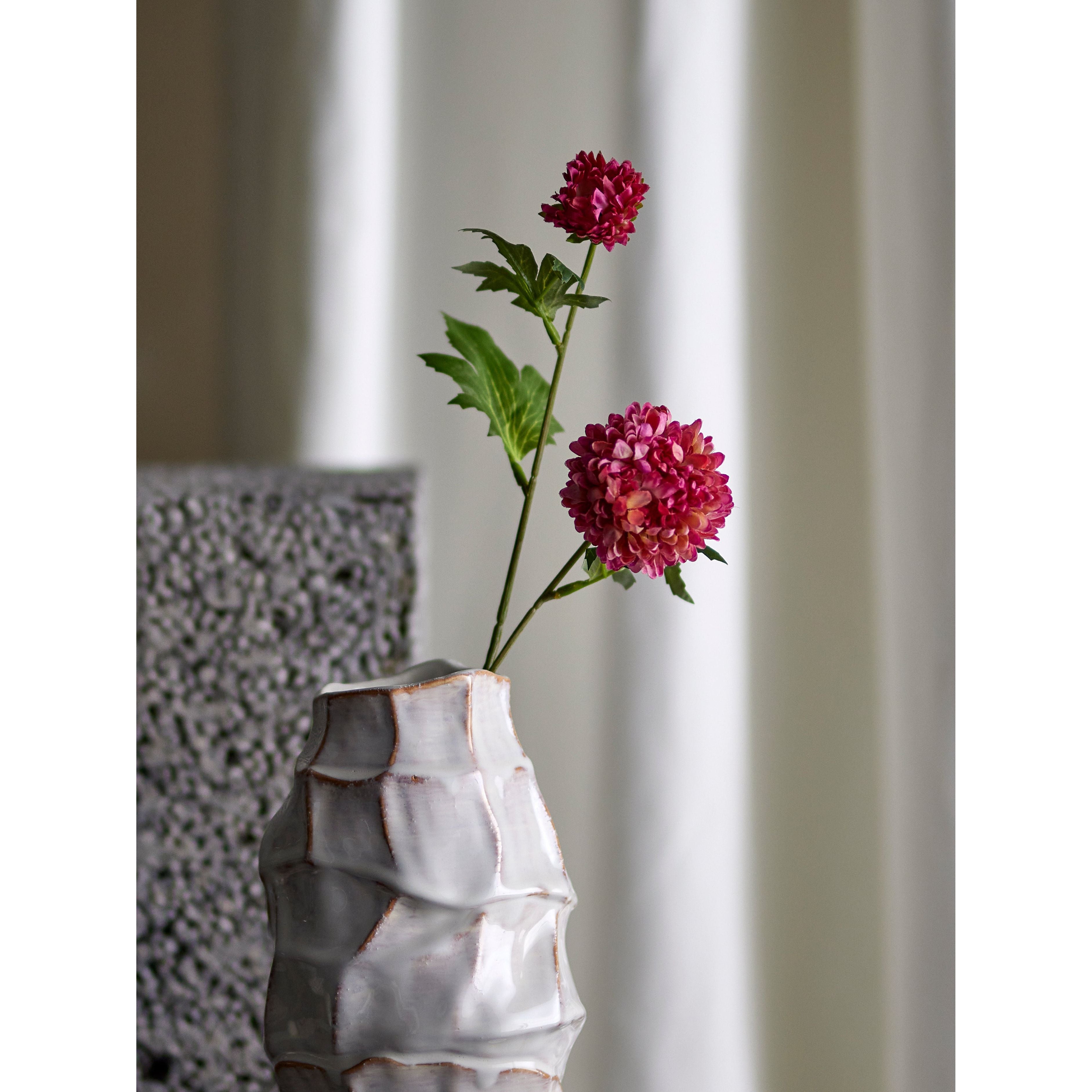 Bloomingville Chrysantemum Stjälk, Rosa, Konstgjorda Blommor