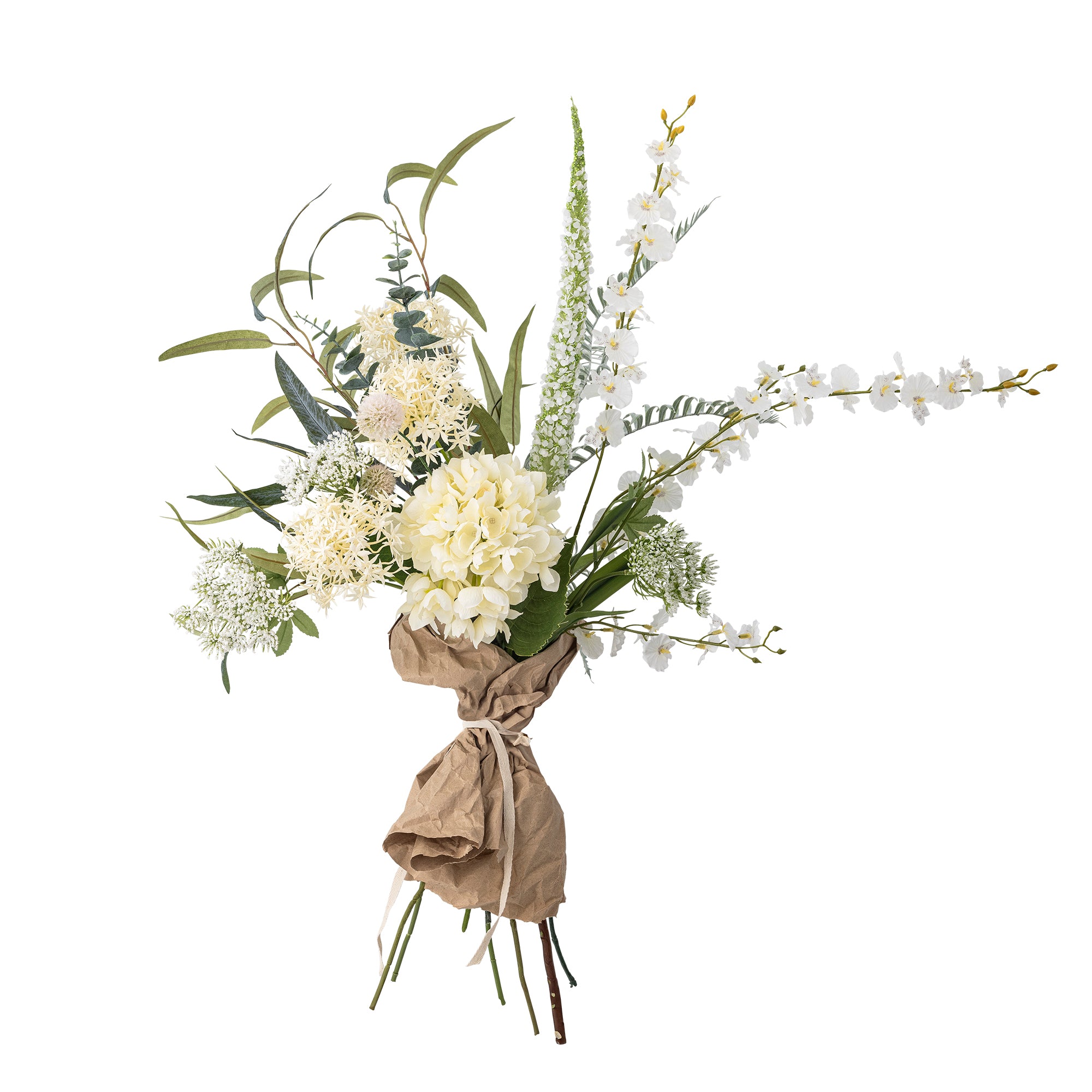 Bloomingville Symphonie Bouquet, Vit, Konstgjorda Blommor