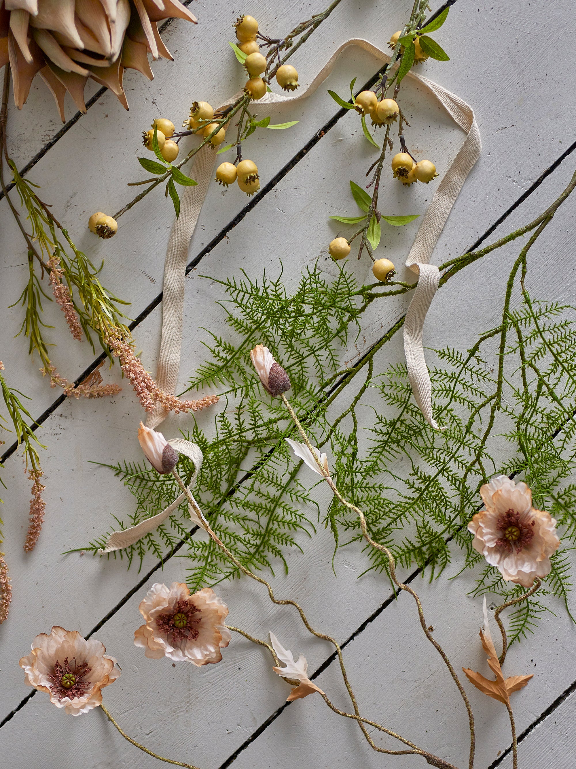 Bloomingville Fern Stjälk, Grön, Konstgjorda Blommor