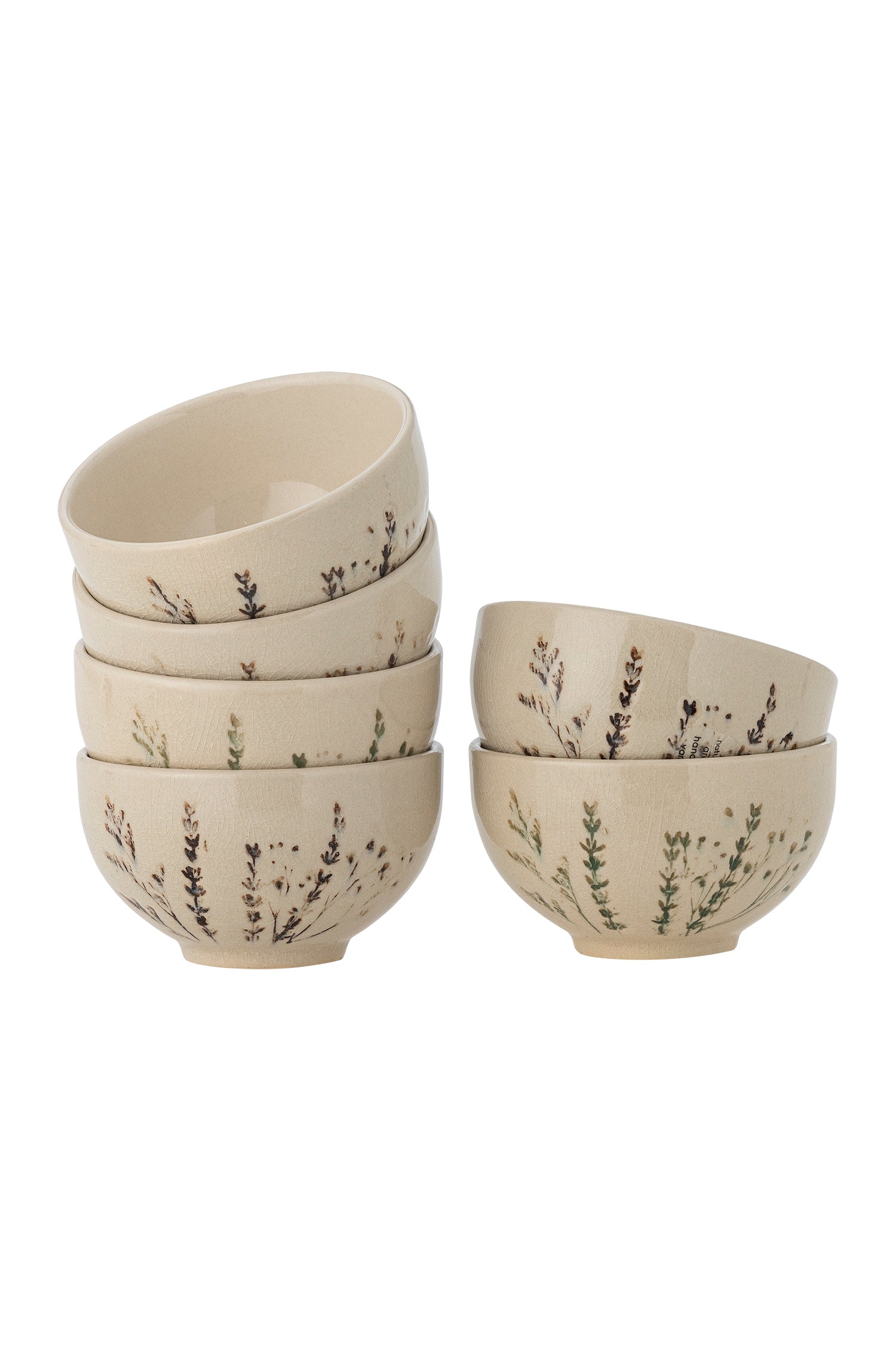 Bloomingville Bea Skål, Flerpack, Natur, Stengods