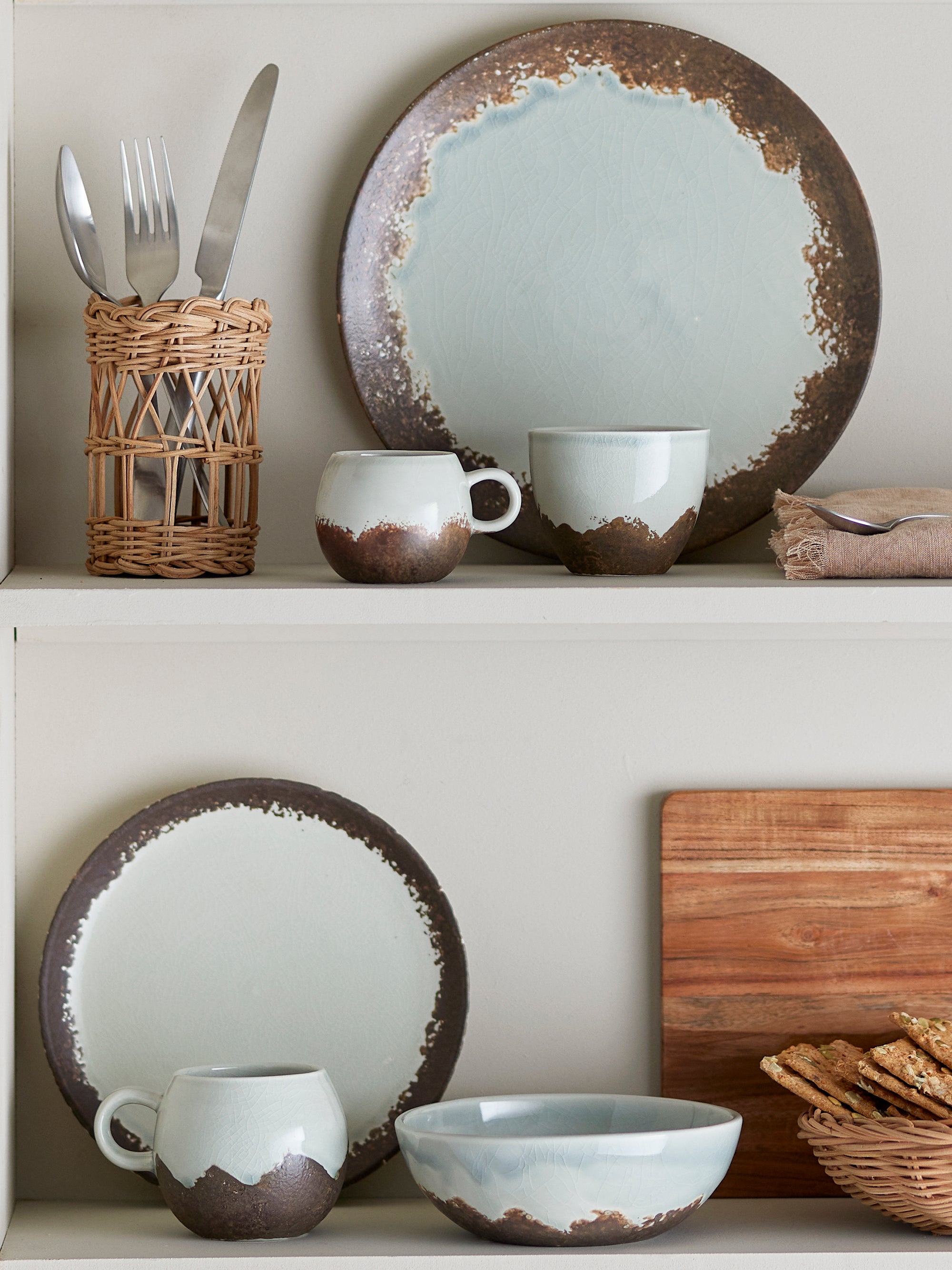 Bloomingville Paula Espressokopp, Brun, Stengods