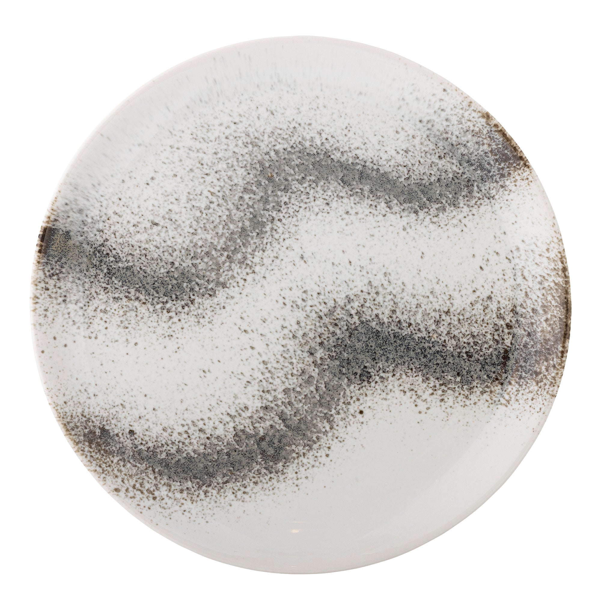 Bloomingville Paula Tallrik, Grå, Stengods