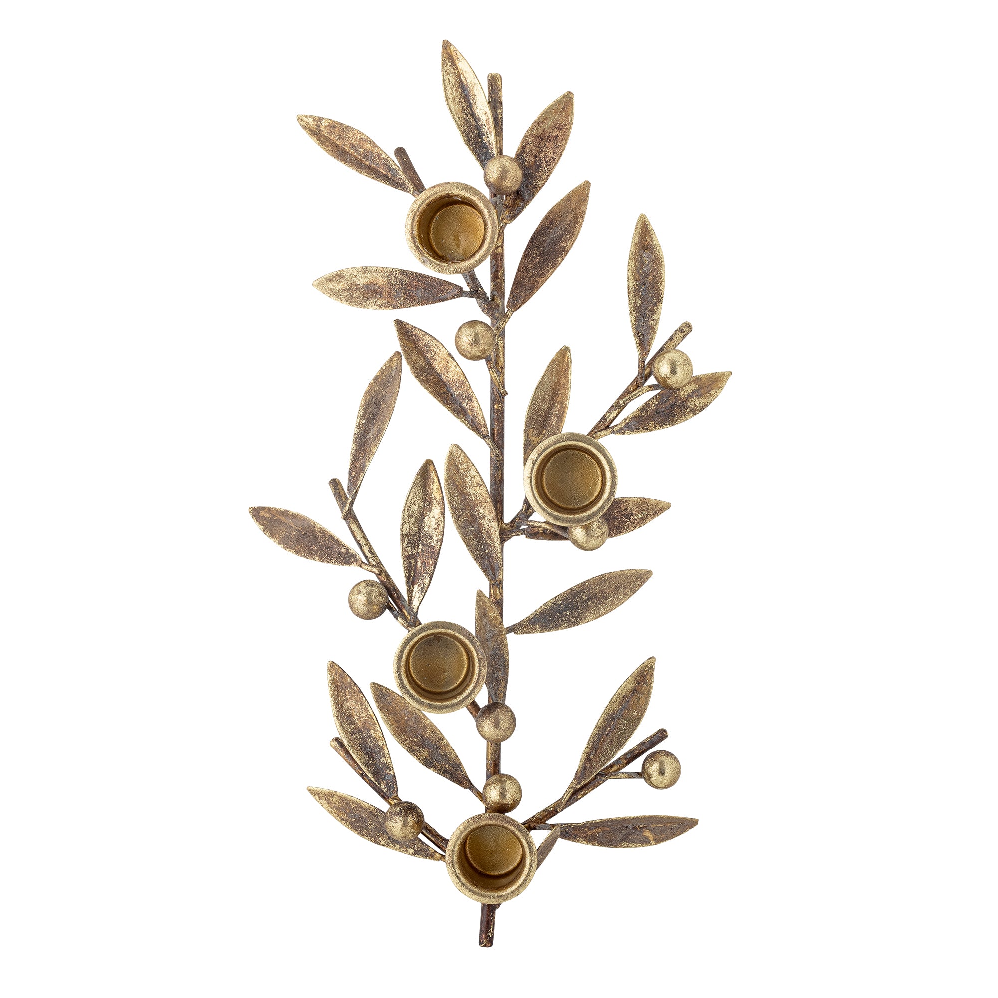 Bloomingville Mirabel Ljusstake, Guld, Metall