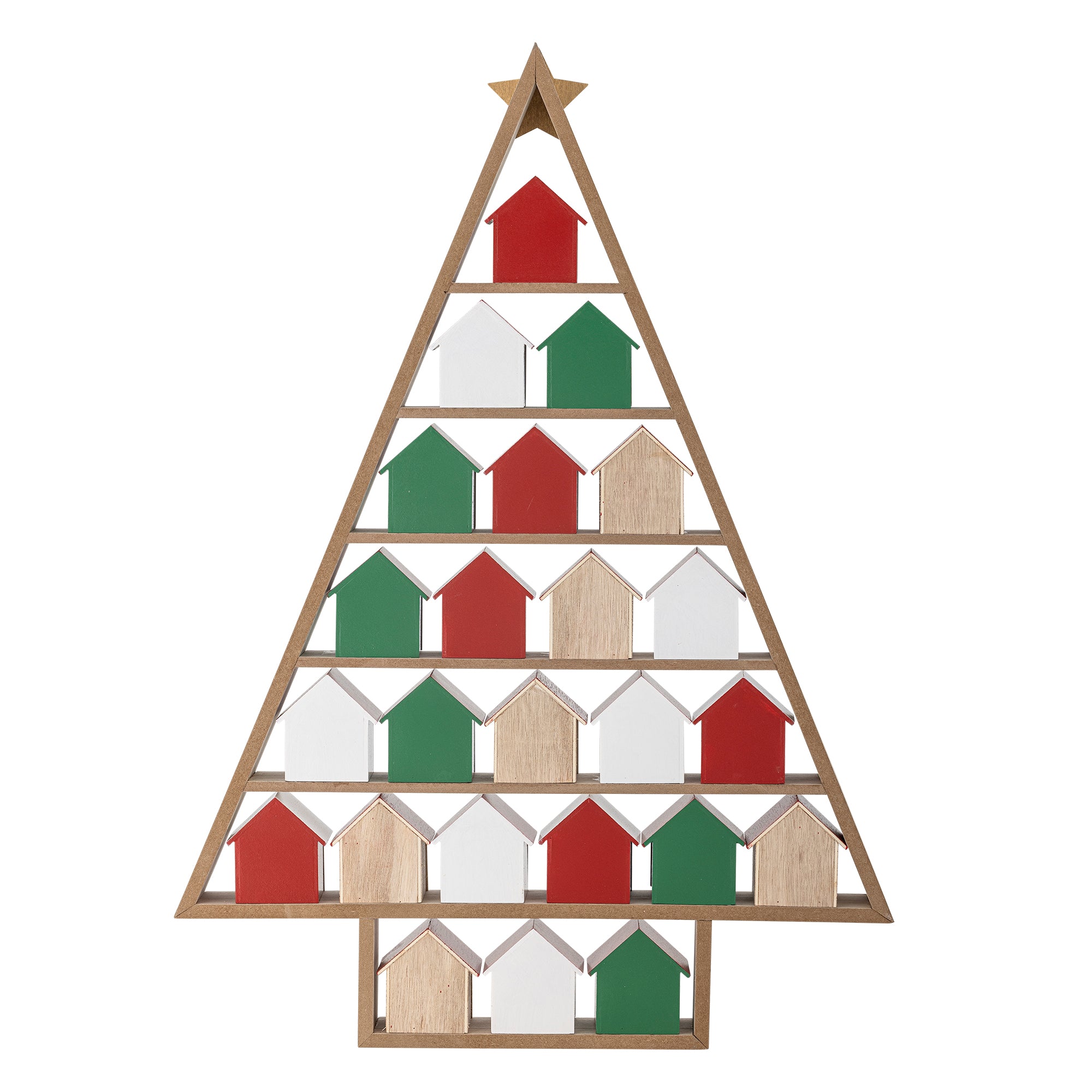 Bloomingville Calvin Calendar, Flera färger, MDF