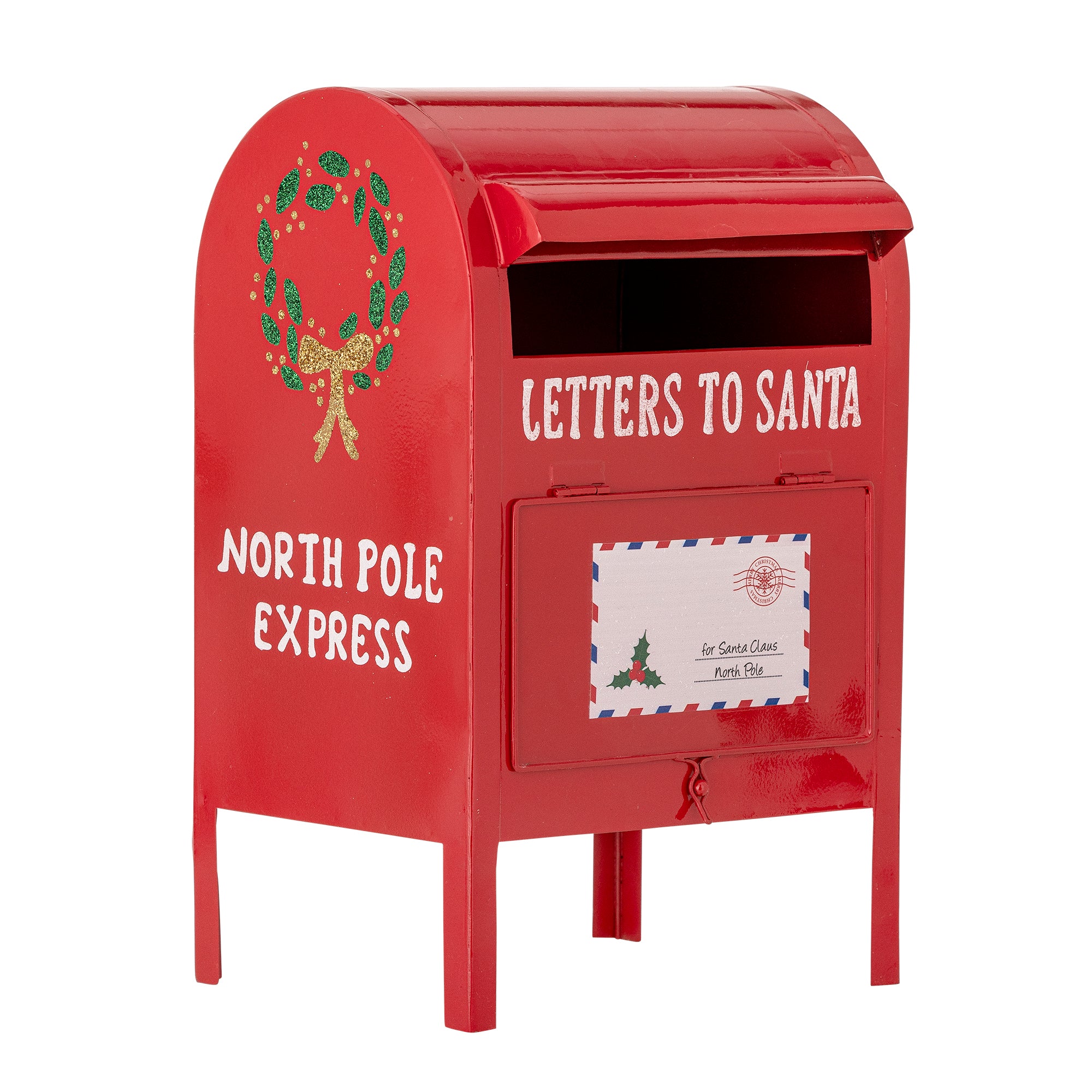 Bloomingville Carlo Deco, Röd, Metall