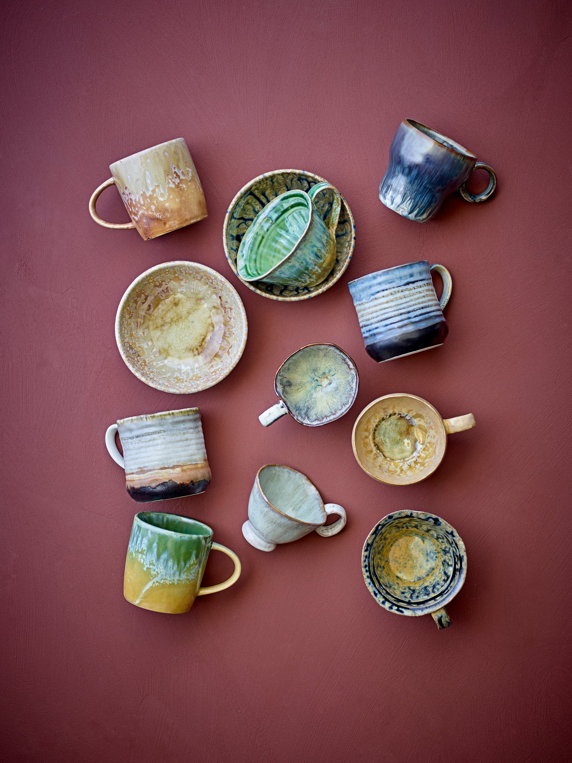 Bloomingville Milani Kopp, Natur, Stengods