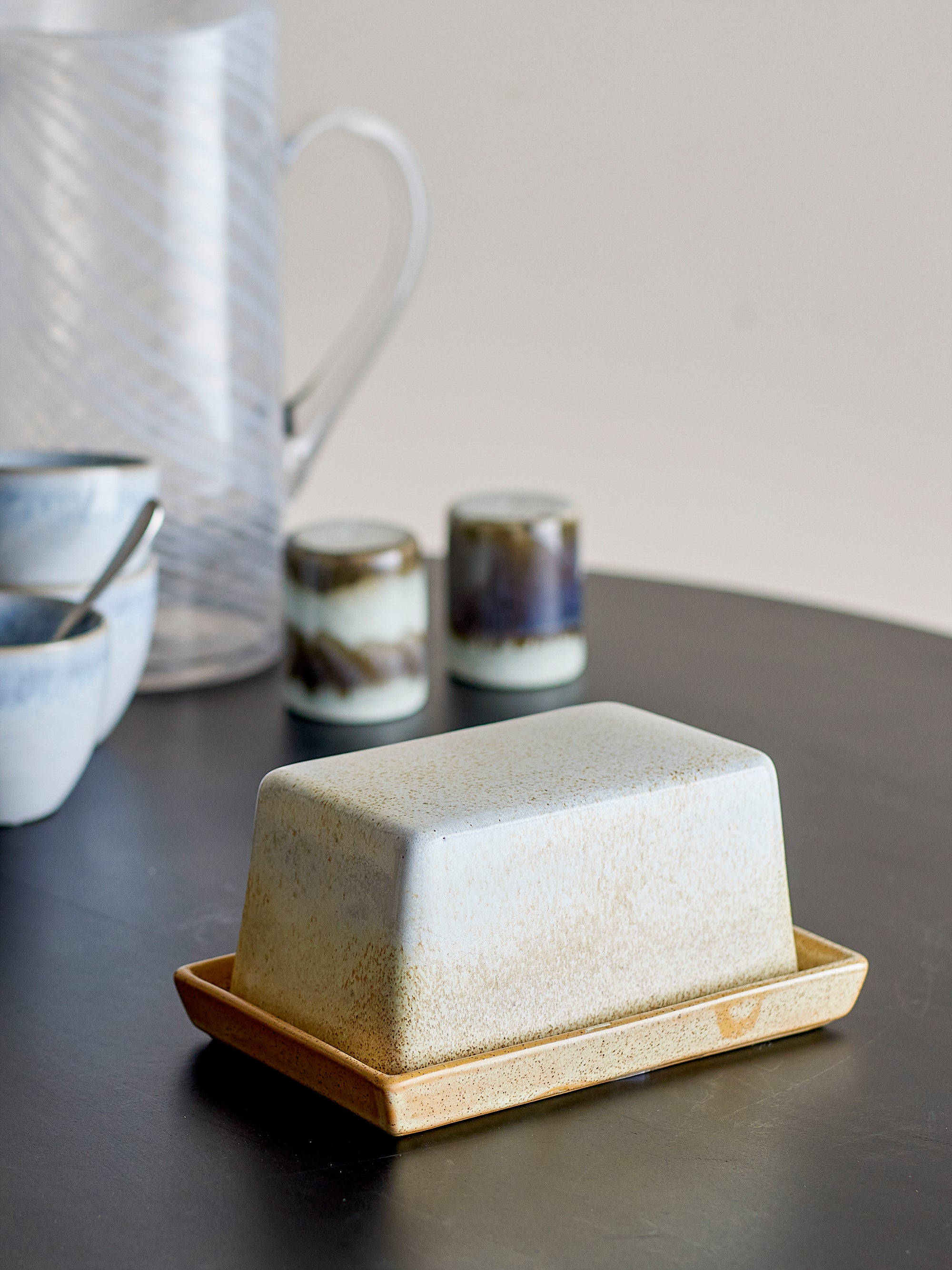 Bloomingville Paula Smörask, Natur, Stengods