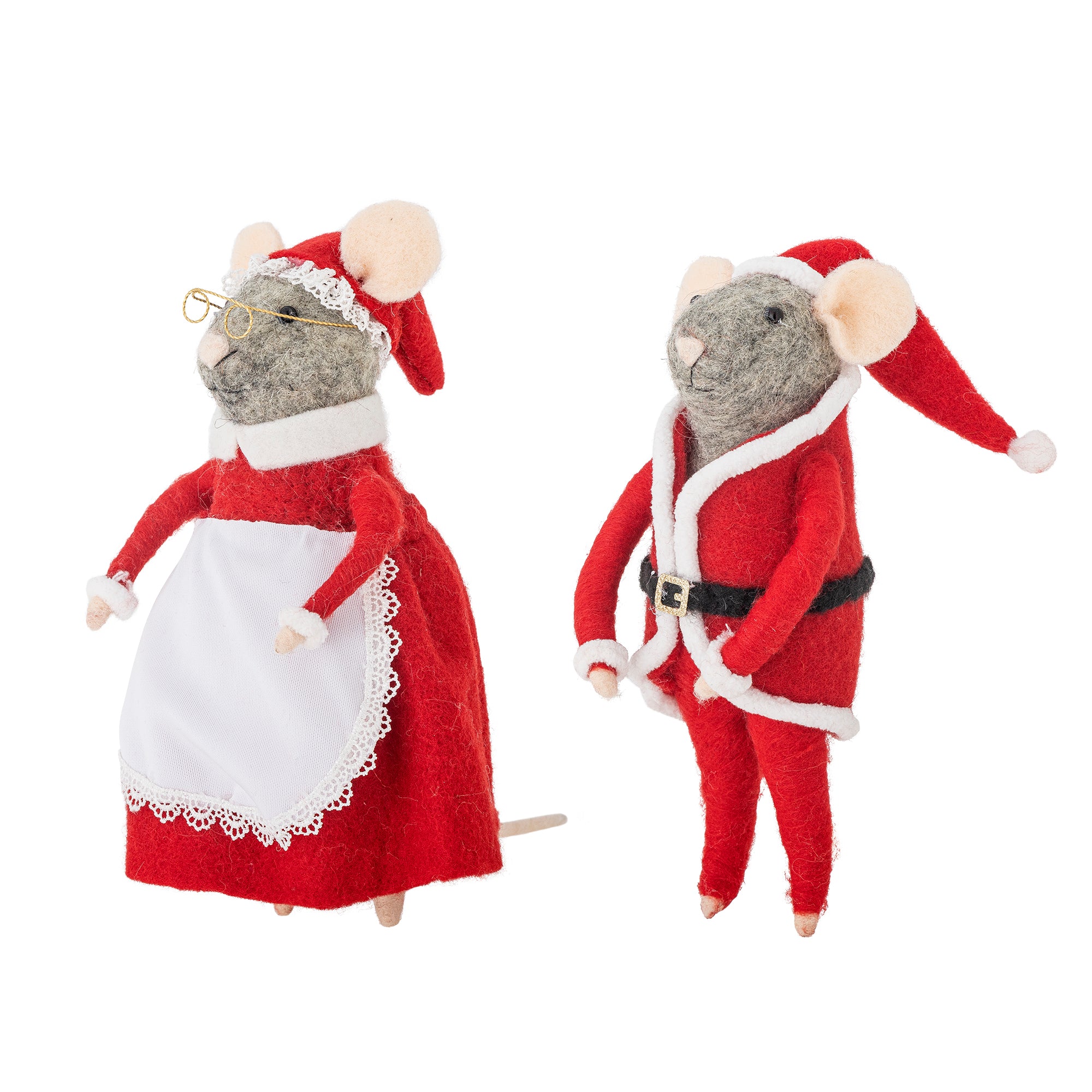 Bloomingville Peo Ornament, Röd, Ull