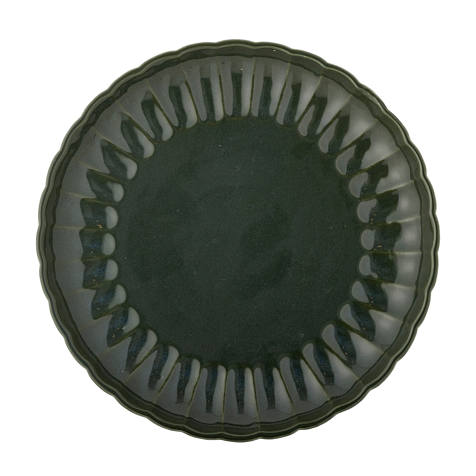 Bloomingville Latina Tallrik, Grön, Stengods