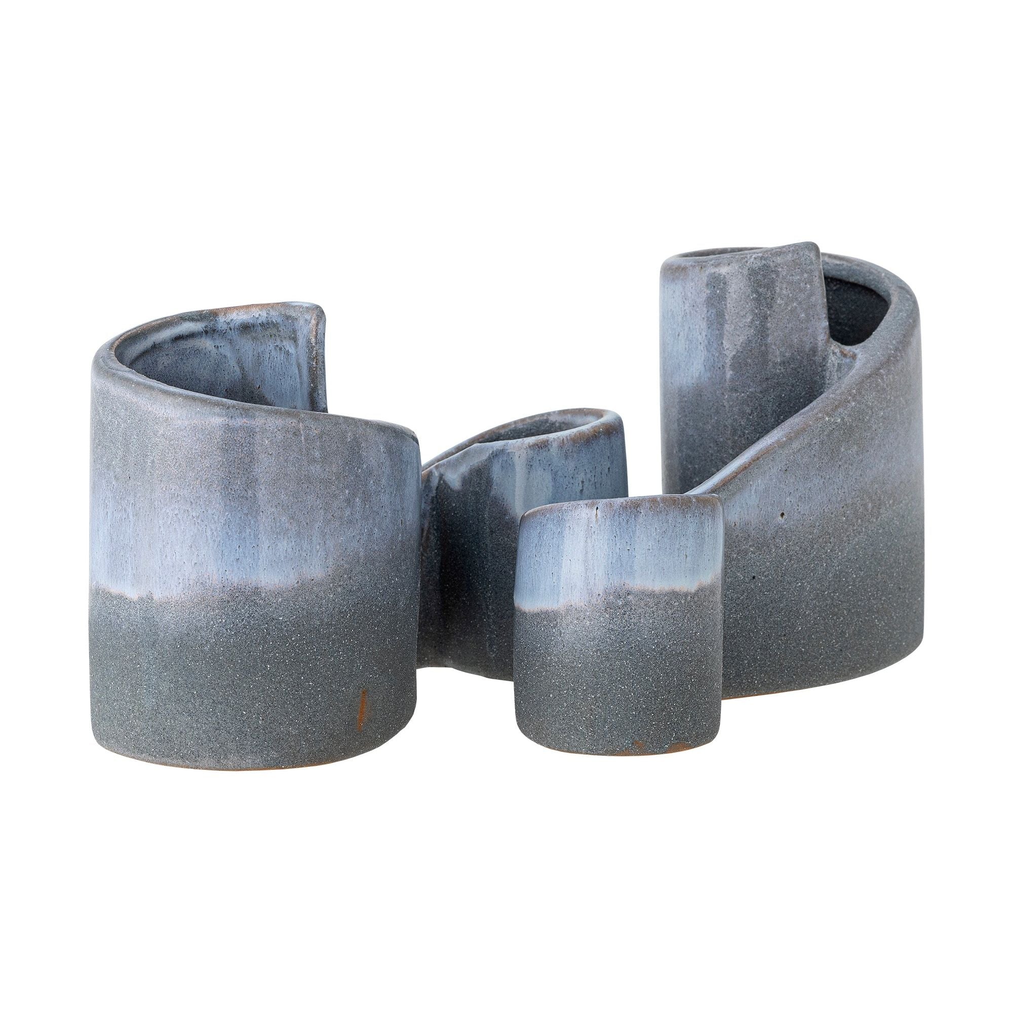 Creative Collection Meliad Bokstöd, Blå, Stengods