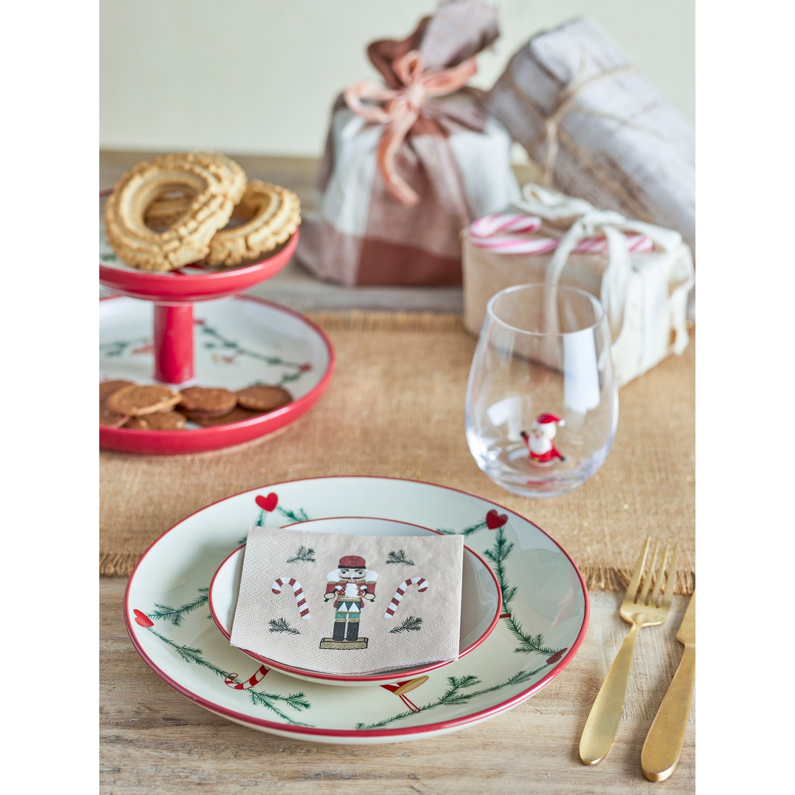 Bloomingville Jolly Servett, Grön, FSC® Mix, Papper