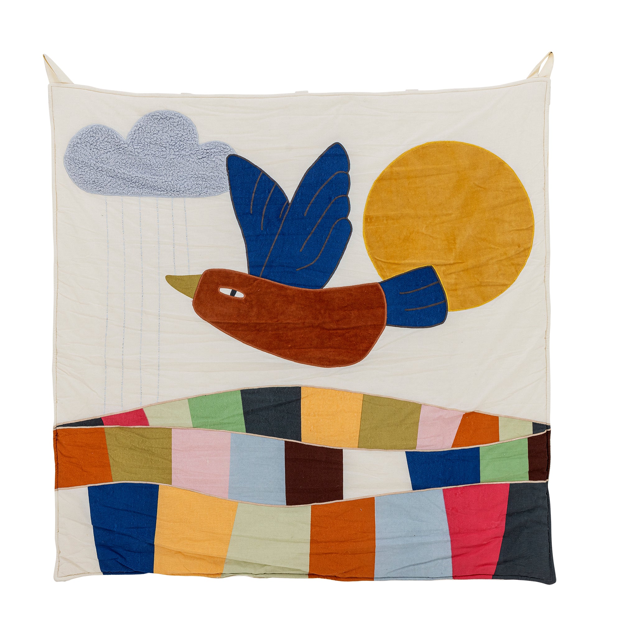 Bloomingville Mini Colorine Väggdekoration, Natur, Bomull