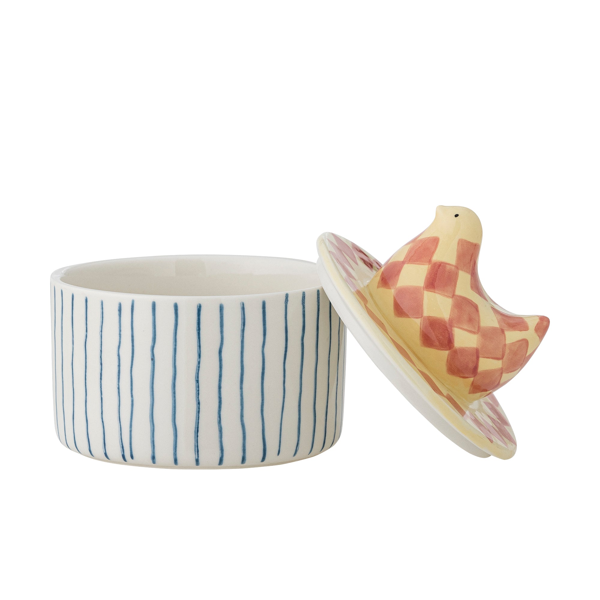 Bloomingville Biona Burk med Lock, Multi, Stengods