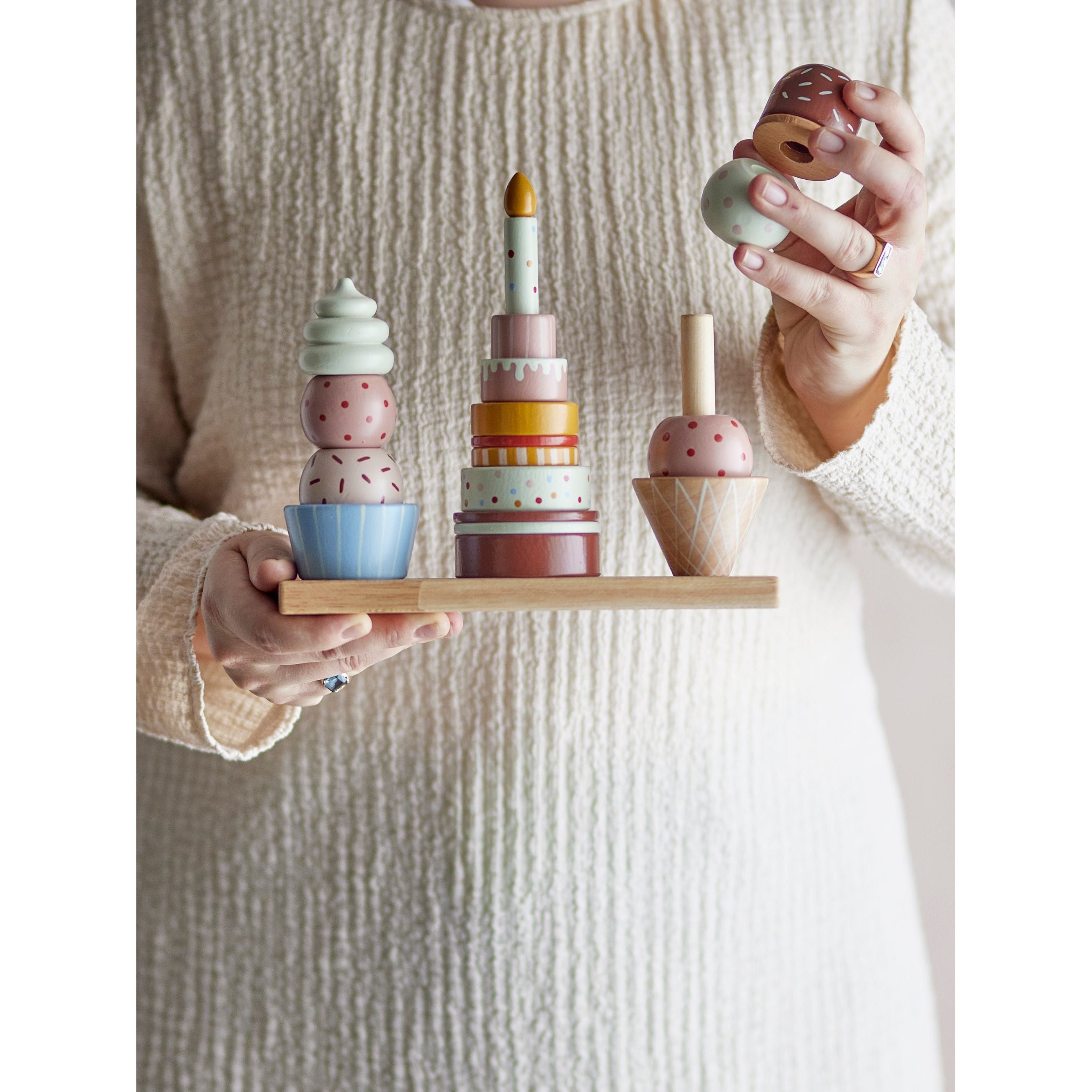 Bloomingville Mini Celebrate Aktivitetsleksak, Natur, Bokträ