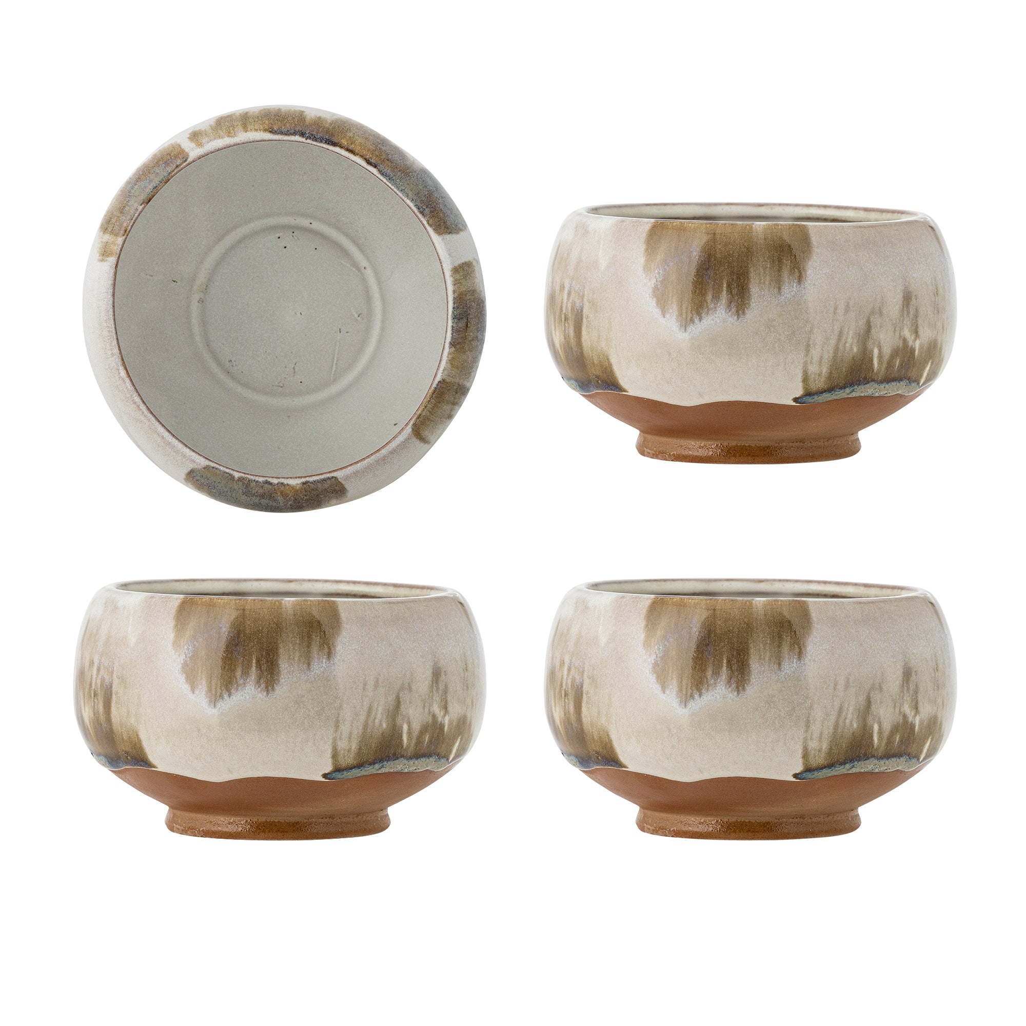 Bloomingville Jade Skål, Natur, Stengods