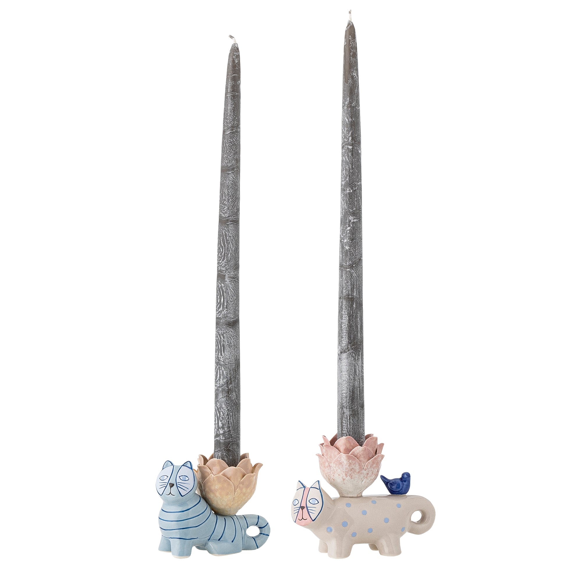 Bloomingville Missy Ljuslykta, Multi, Stengods