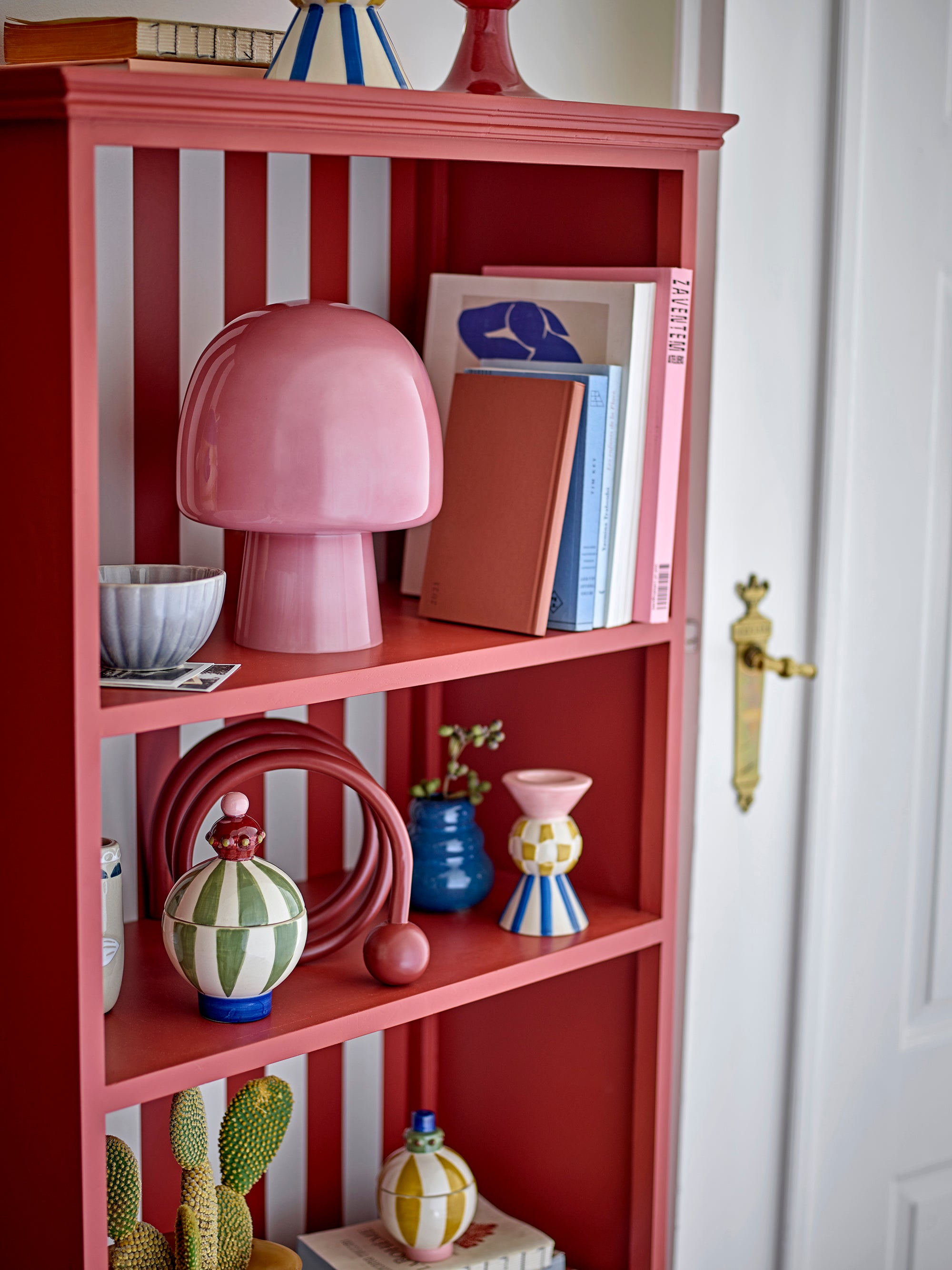 Bloomingville Bob Votiv- & Ljuslykta, Multi, Stengods