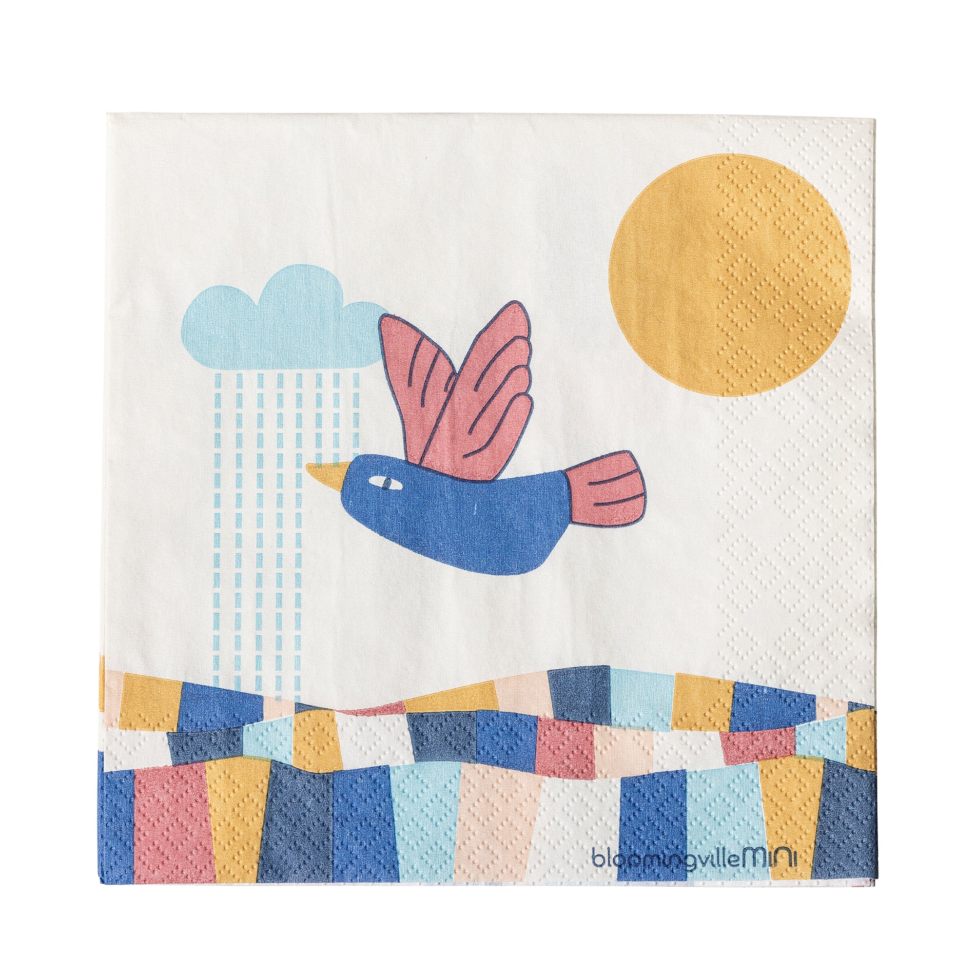 Bloomingville Mini Colorine Servett, Natur, FSC® Mix, Papper