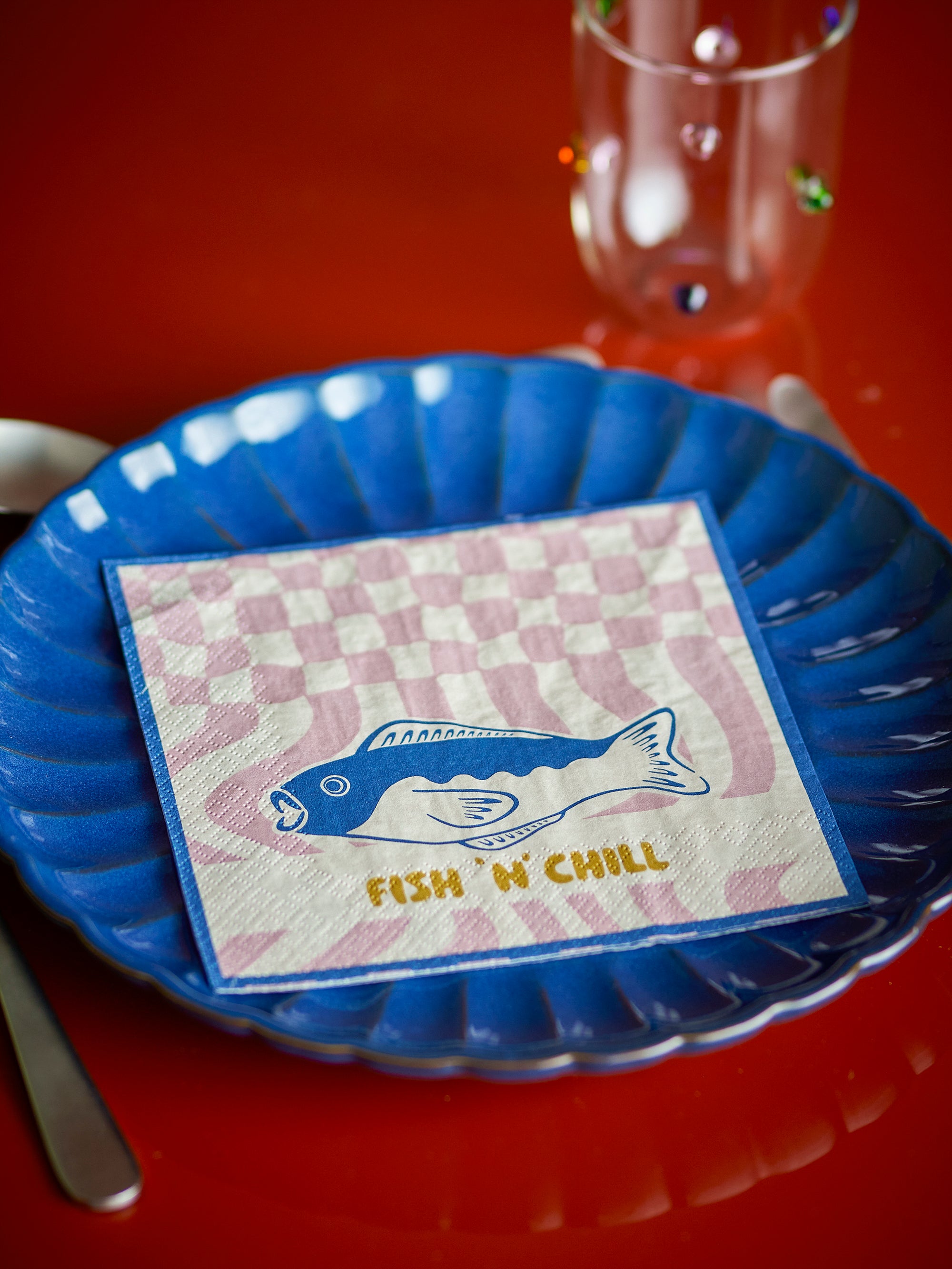 Bloomingville Remy Servett, Multi, FSC®Mix, Papper