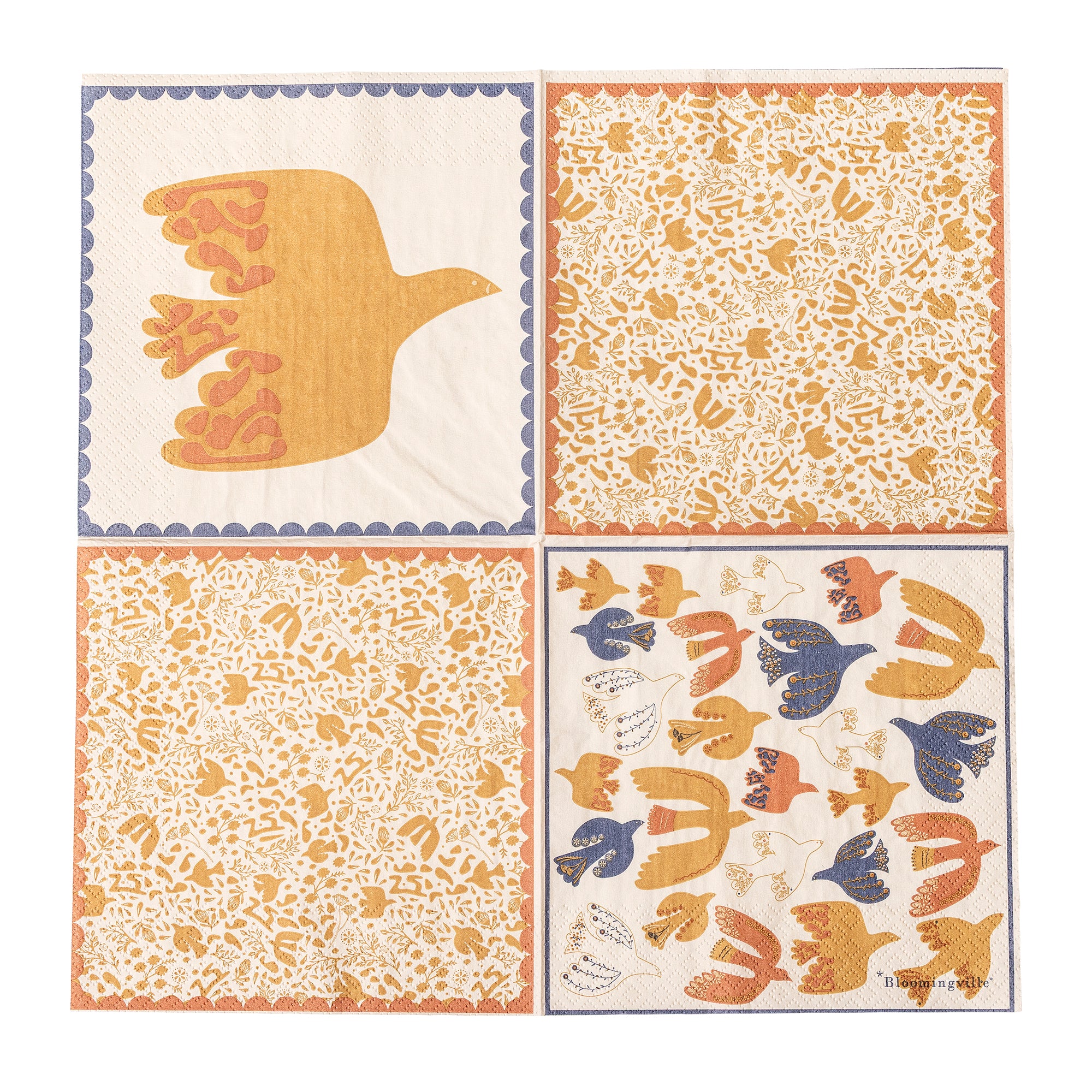 Bloomingville Anniversary Servett, Multi, FSC®Mix, Papper