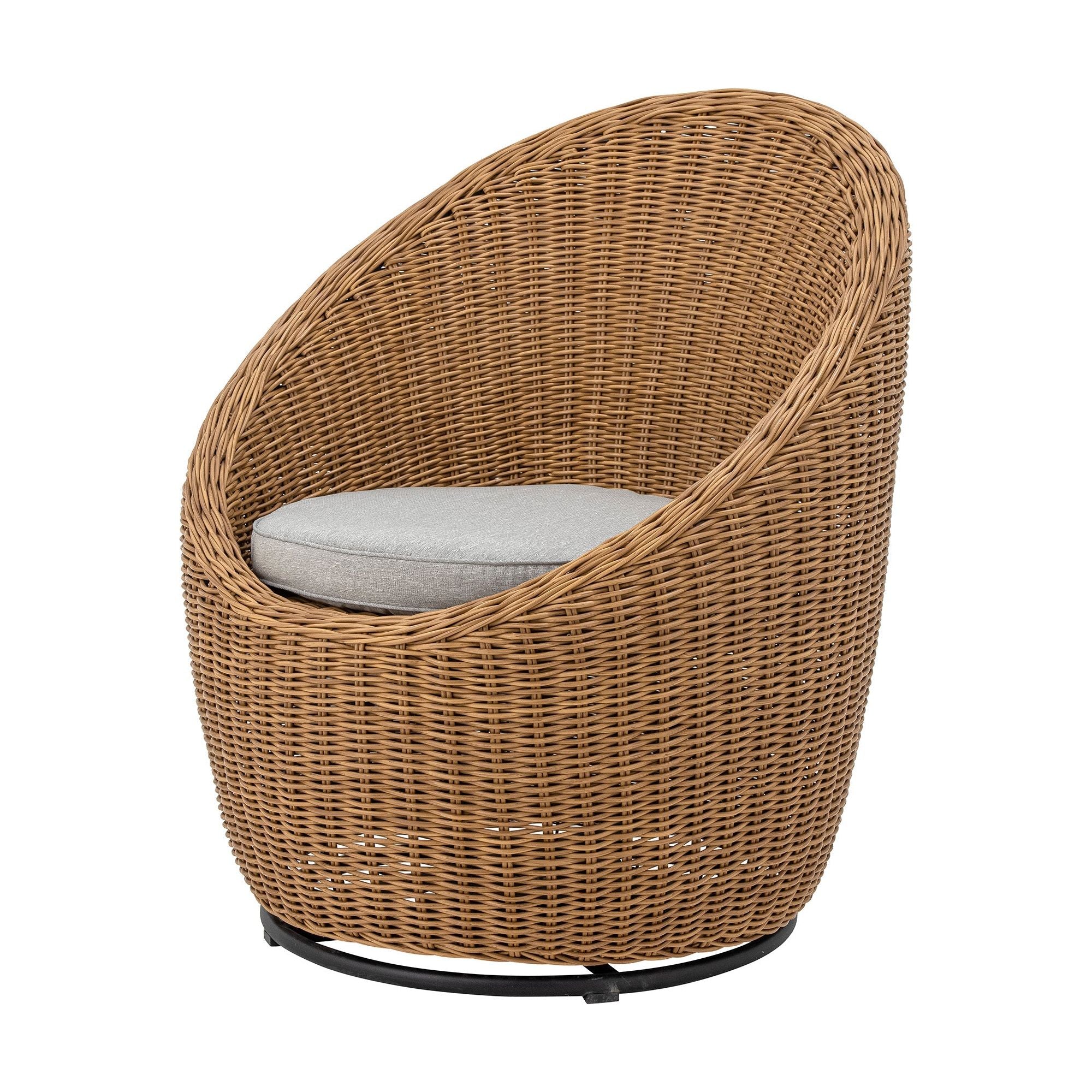 Bloomingville Roccas Loungestol, Brun, Polyrattan