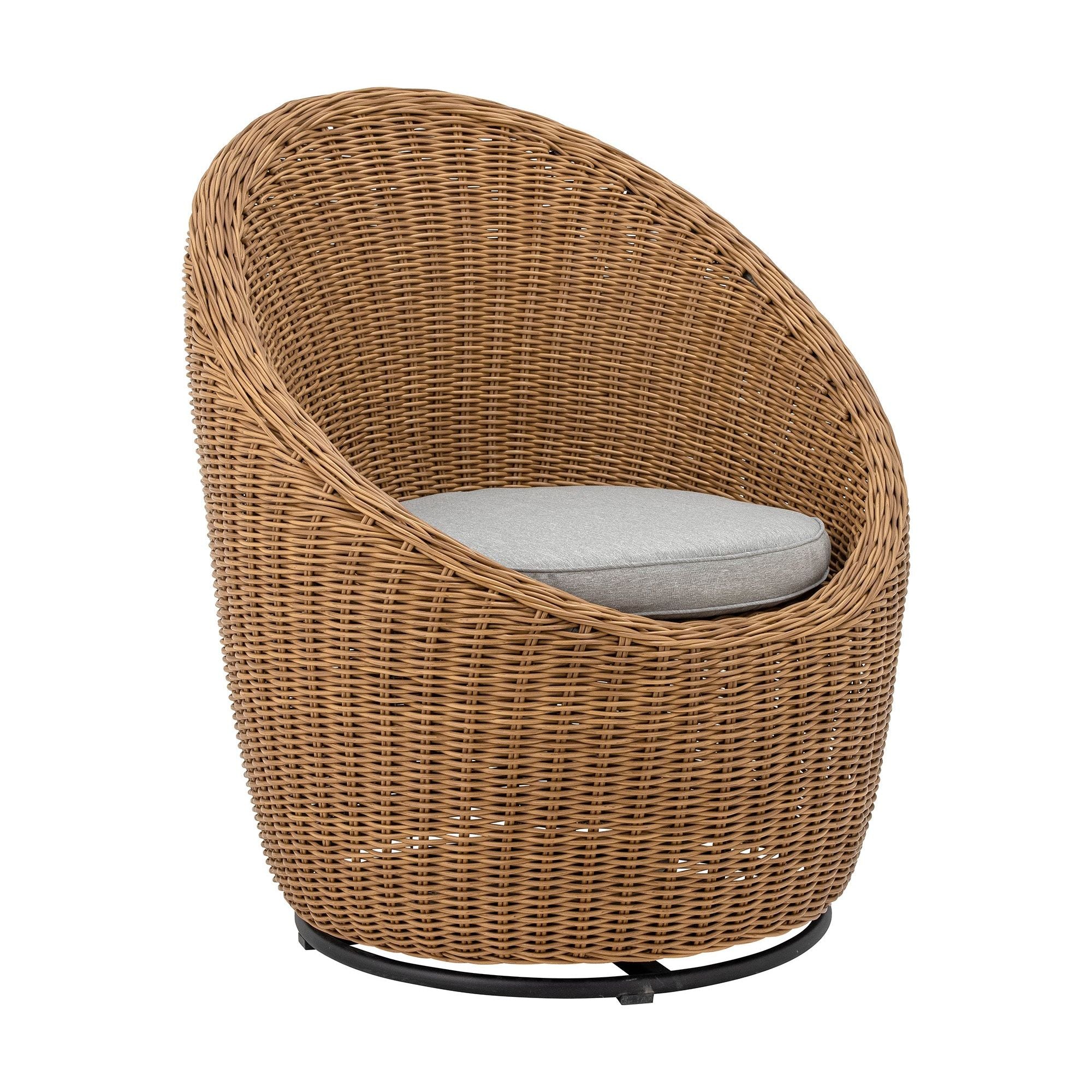 Bloomingville Roccas Loungestol, Brun, Polyrattan