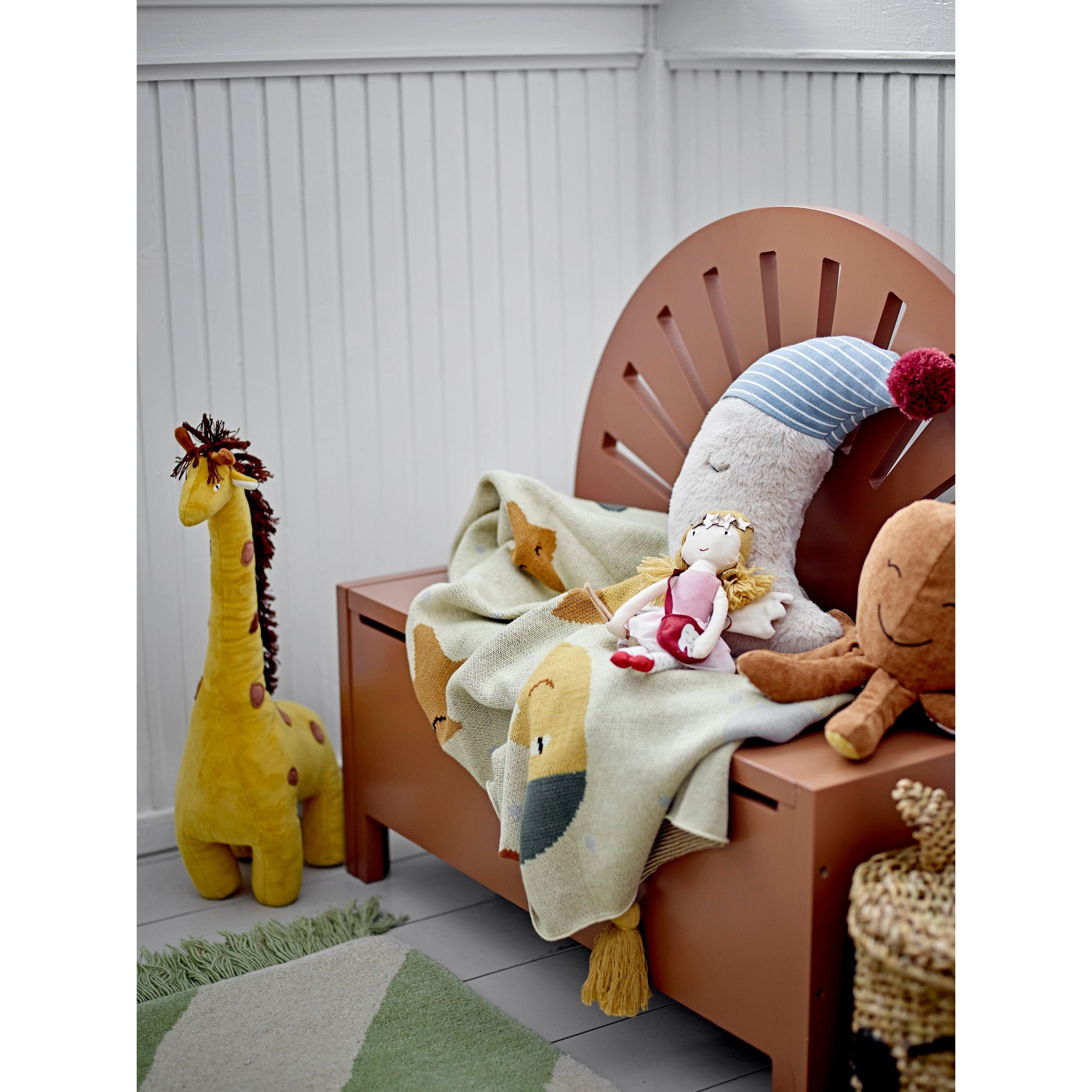 Bloomingville Mini Marisol Bänk, Brun, MDF