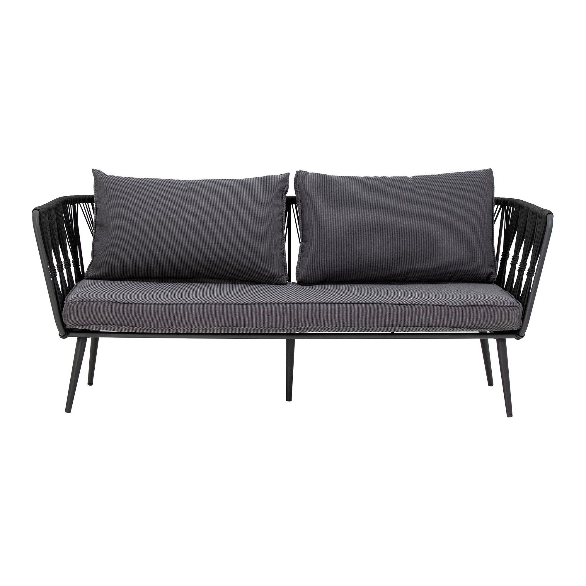 Bloomingville Pavone Soffa, Svart, Metall