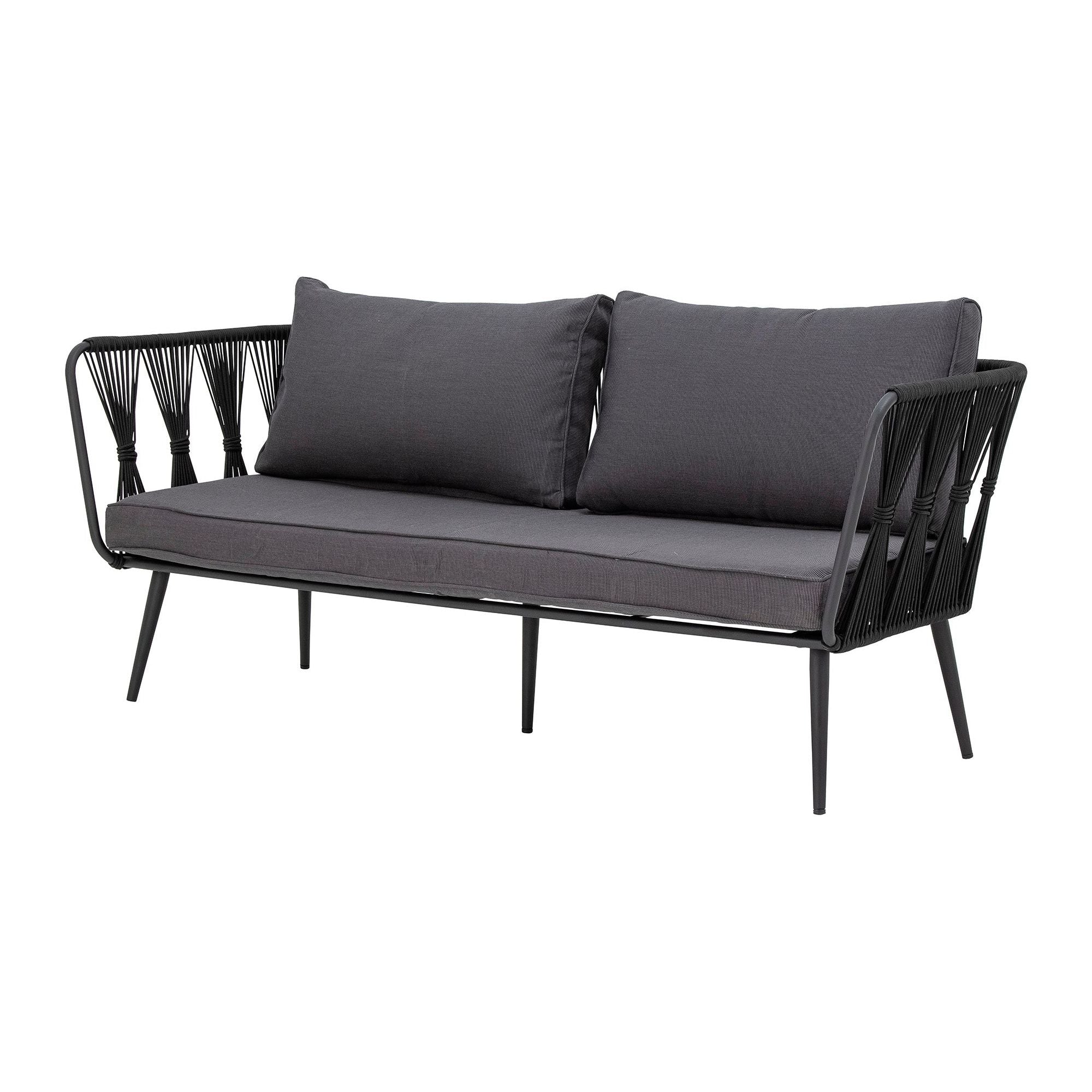 Bloomingville Pavone Soffa, Svart, Metall