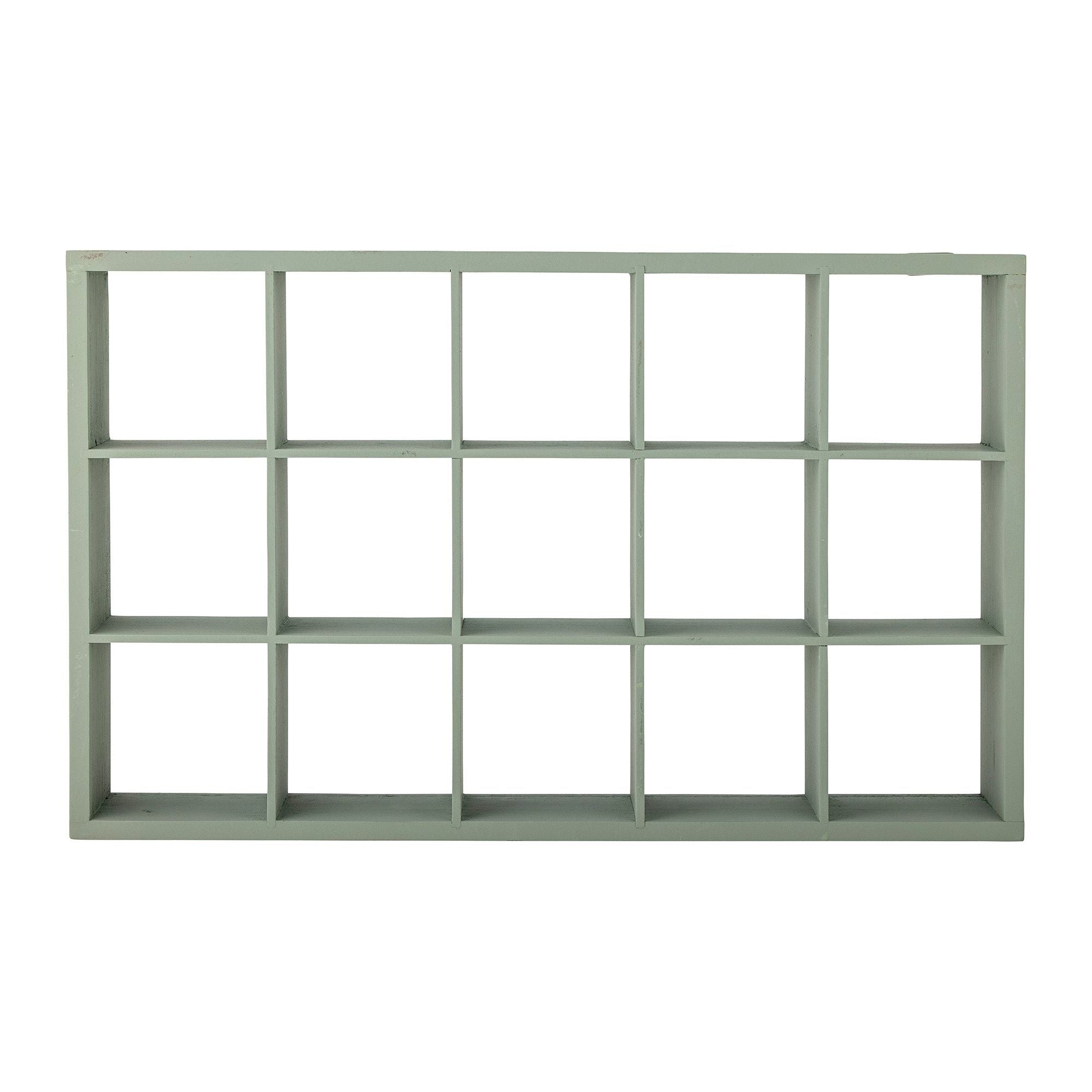 Creative Collection Preston Hylla, Grön, Furuwood