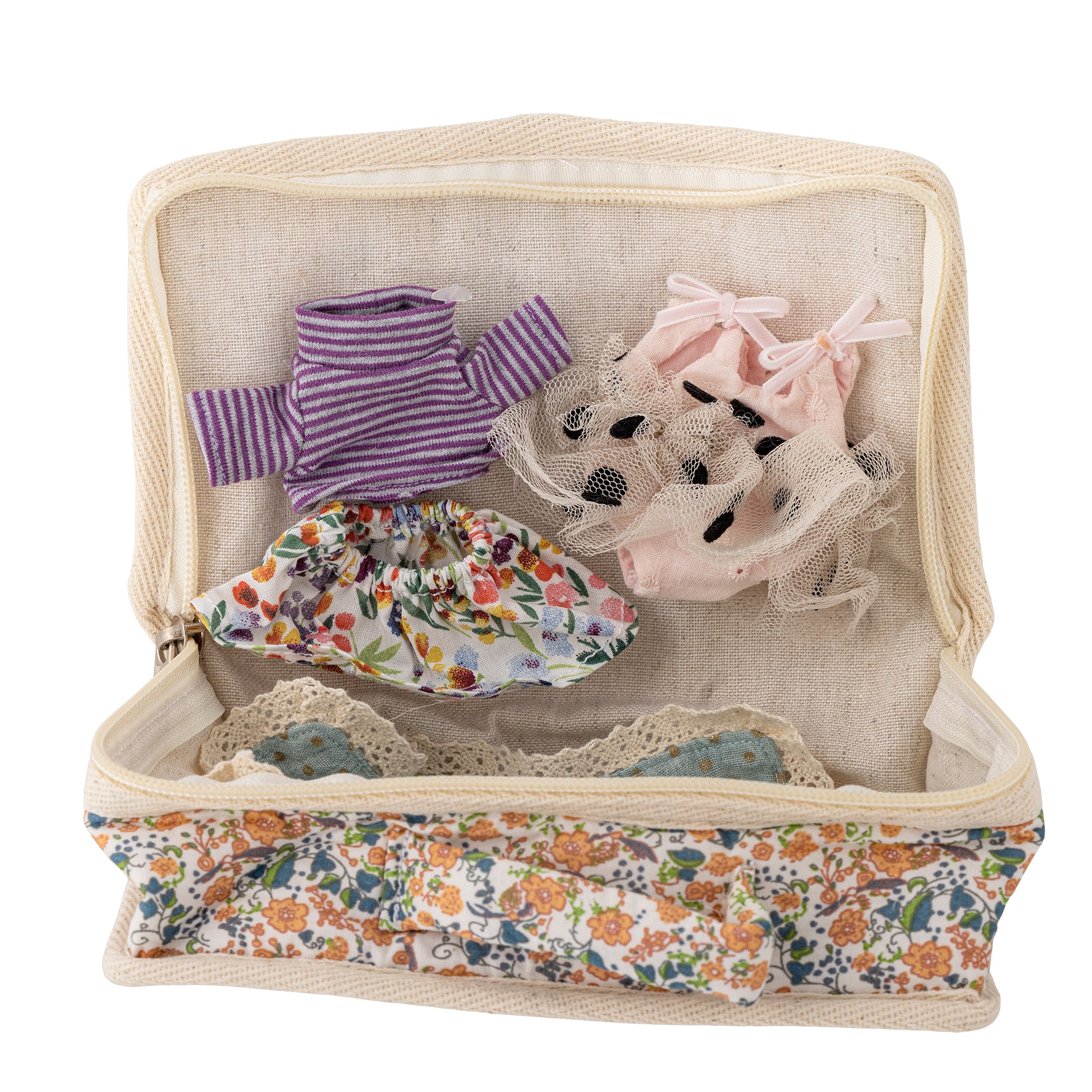 Bloomingville Mini Milly Docka, Flerfärgad, Polyester